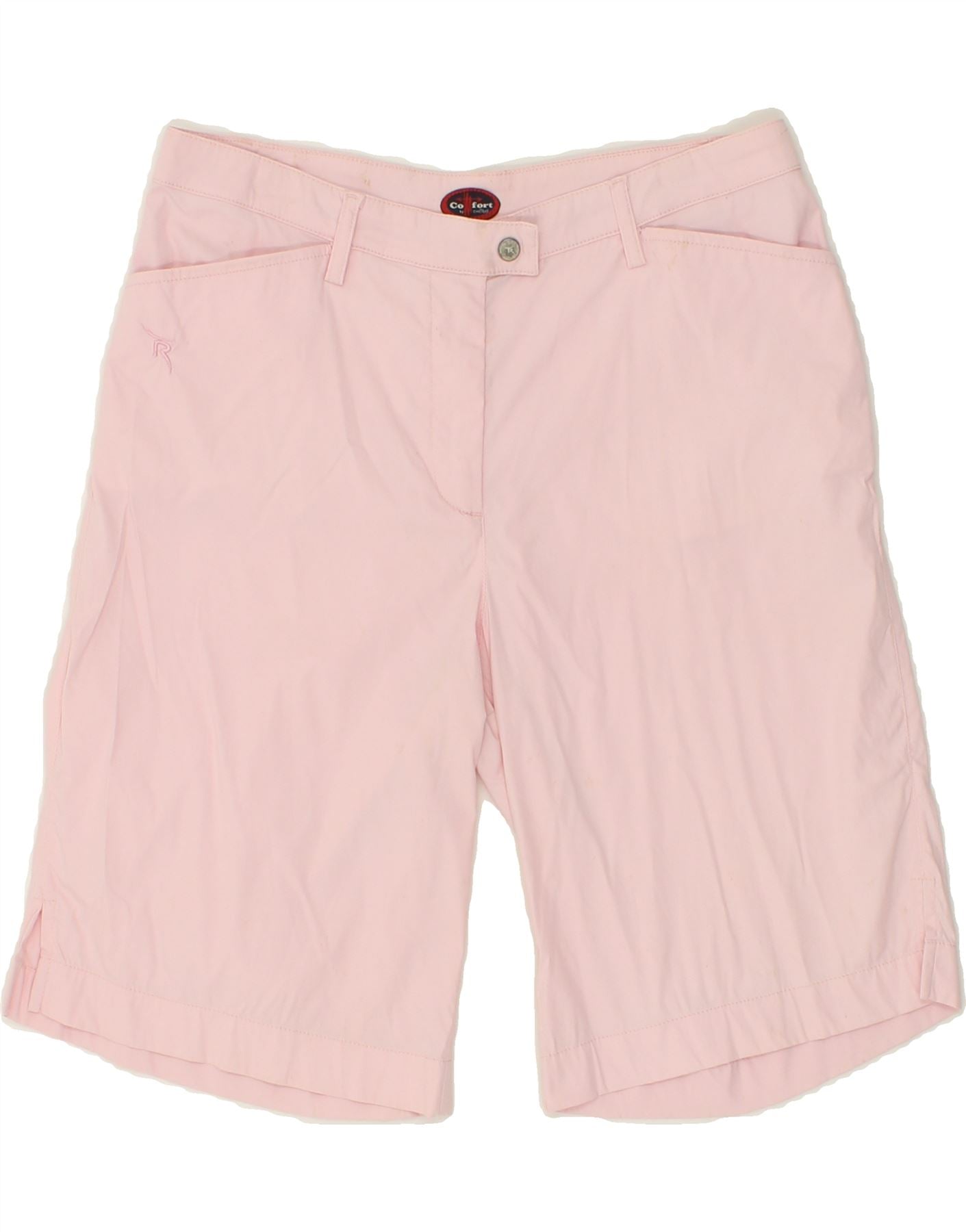 image of CHERVO Womens Bermuda Shorts IT 44 Medium W28  Pink Polyamide