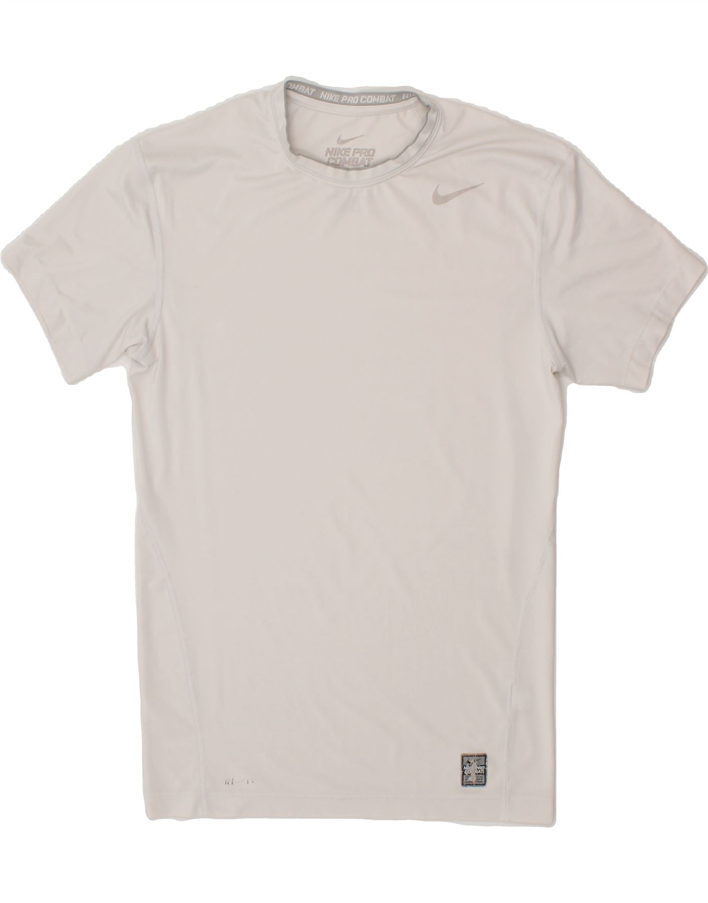 image of NIKE Mens Dri Fit T-Shirt Top Small White