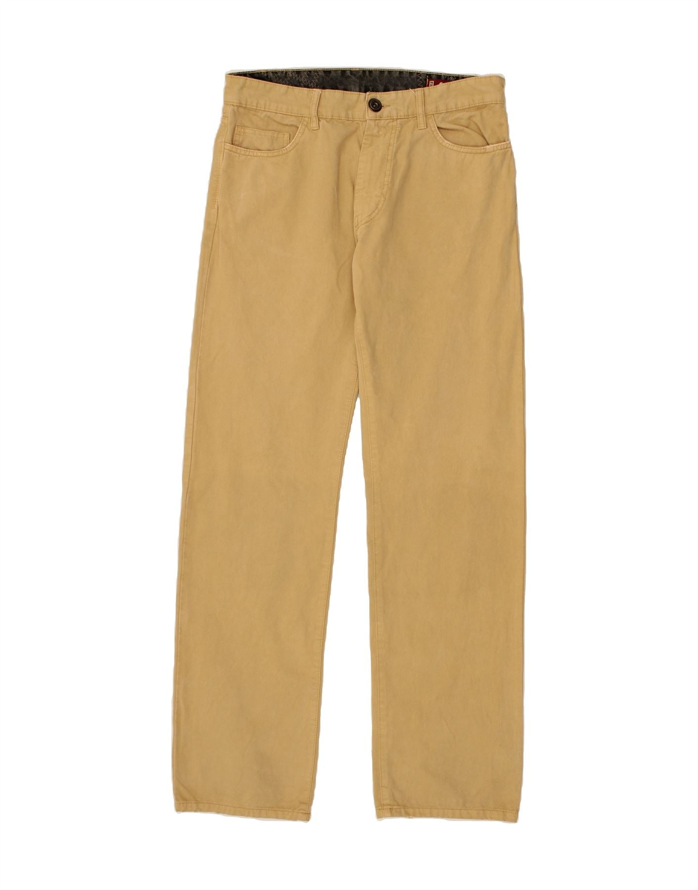 image of MURPHY & NYE Mens Straight Jeans W34 L34  Beige Cotton