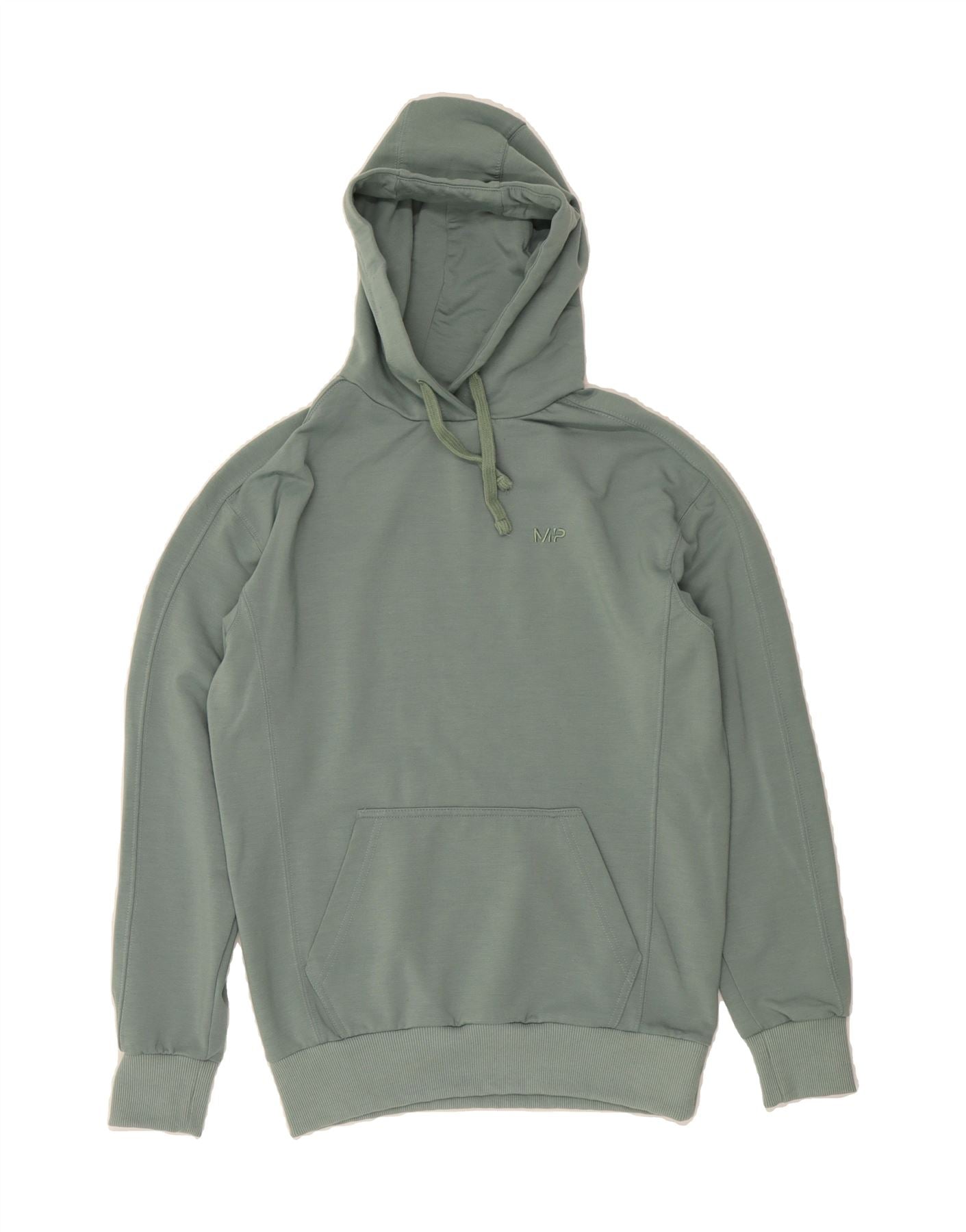 image of MP Mens Hoodie Jumper XS Green Polyester