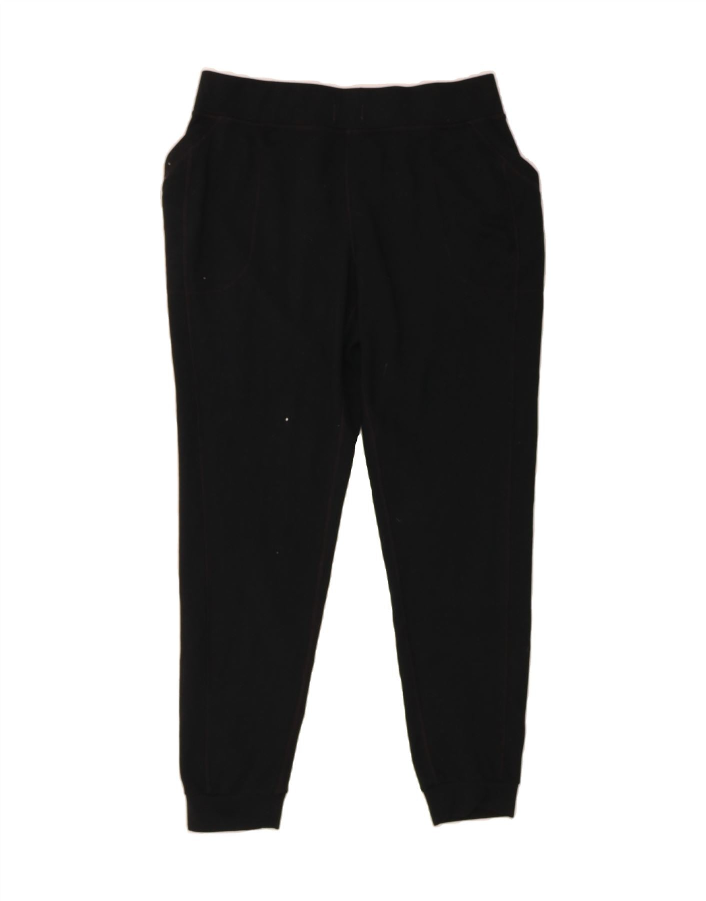 image of RALPH LAUREN Mens Tracksuit Trousers Joggers Large Black Nylon