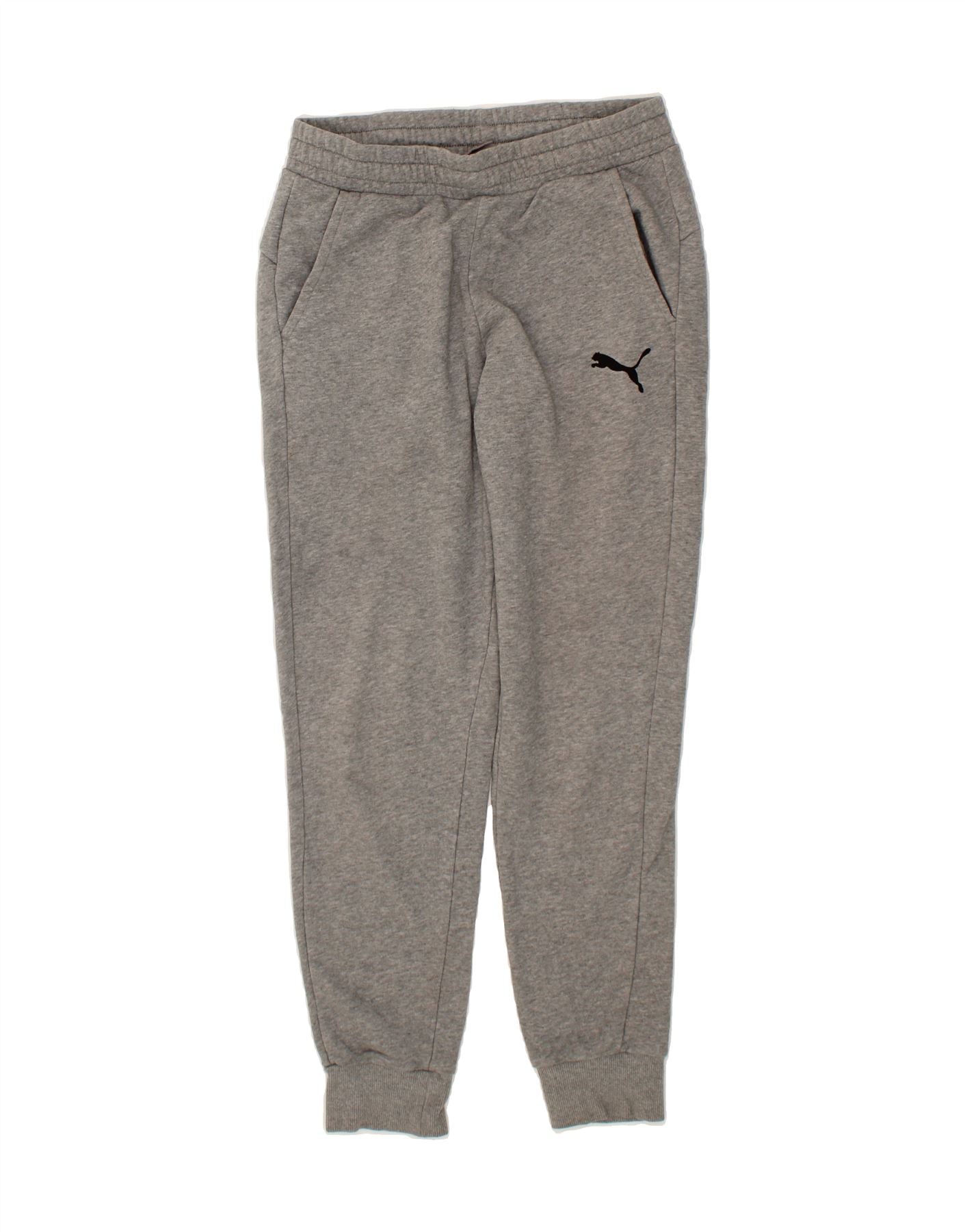 image of PUMA Mens Tracksuit Trousers Joggers Medium Grey