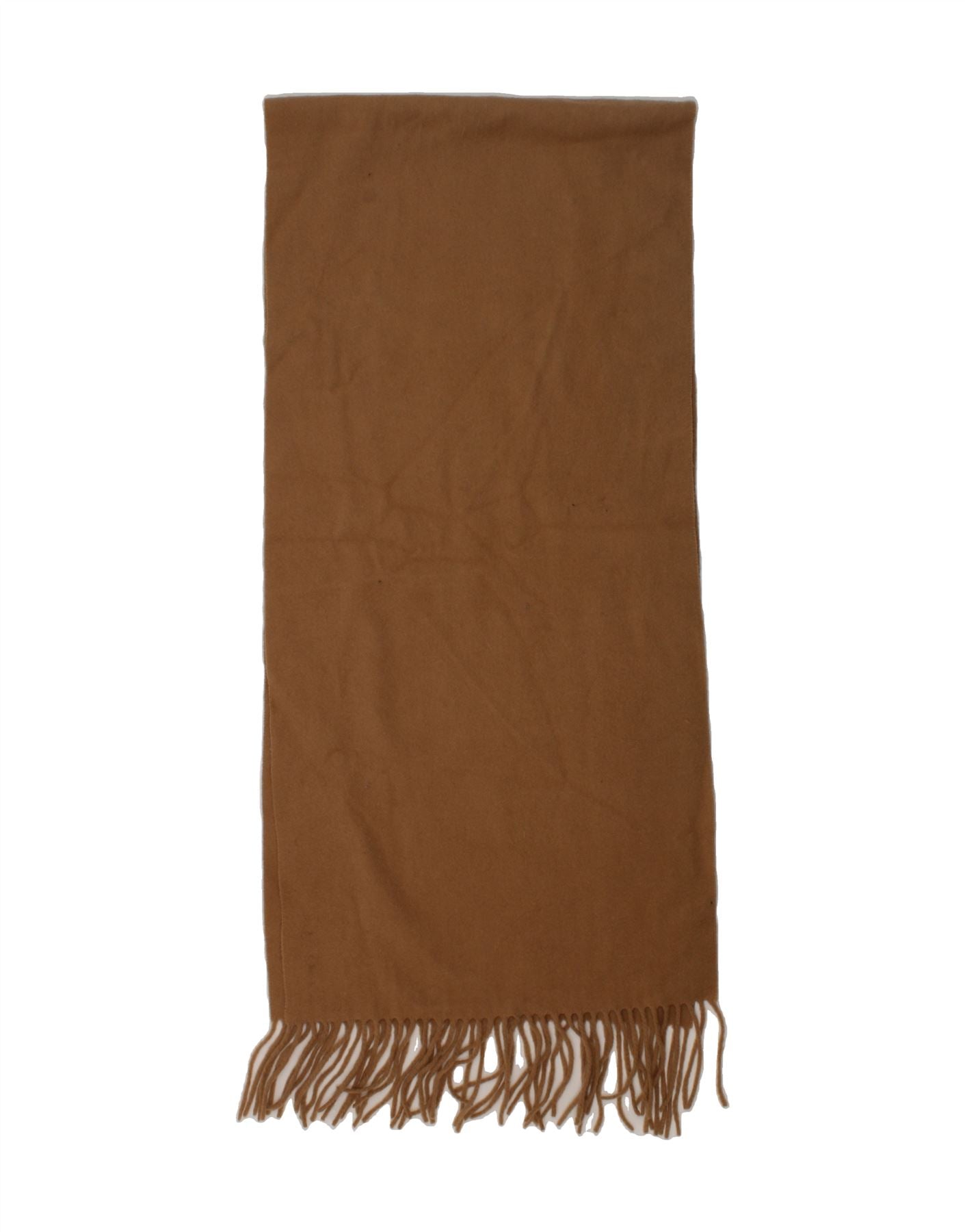 image of TIMBERLAND Mens Rectangle Scarf One Size Brown New Wool