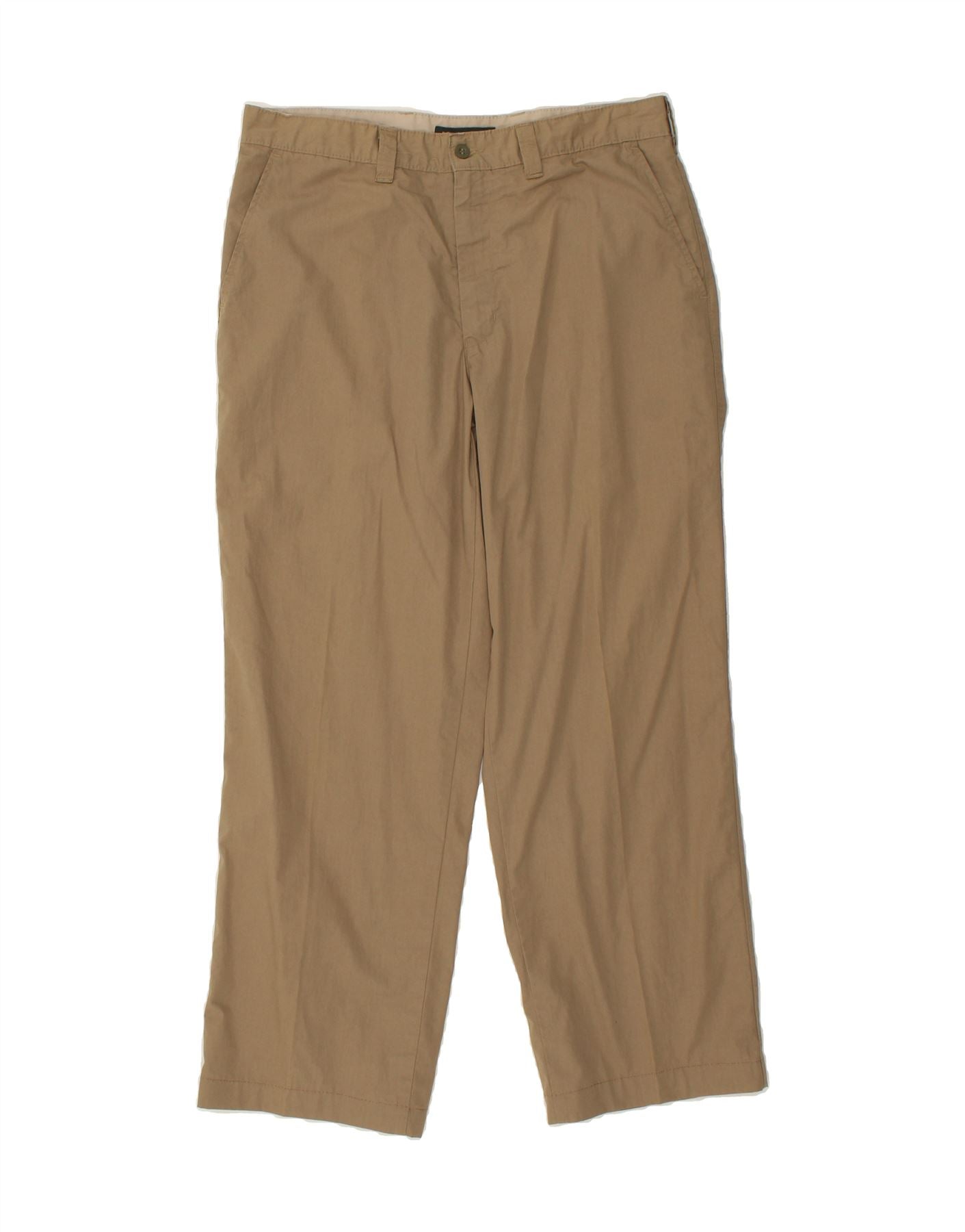 image of DOCKERS Mens Khakis Straight Chino Trousers W34 L29  Beige