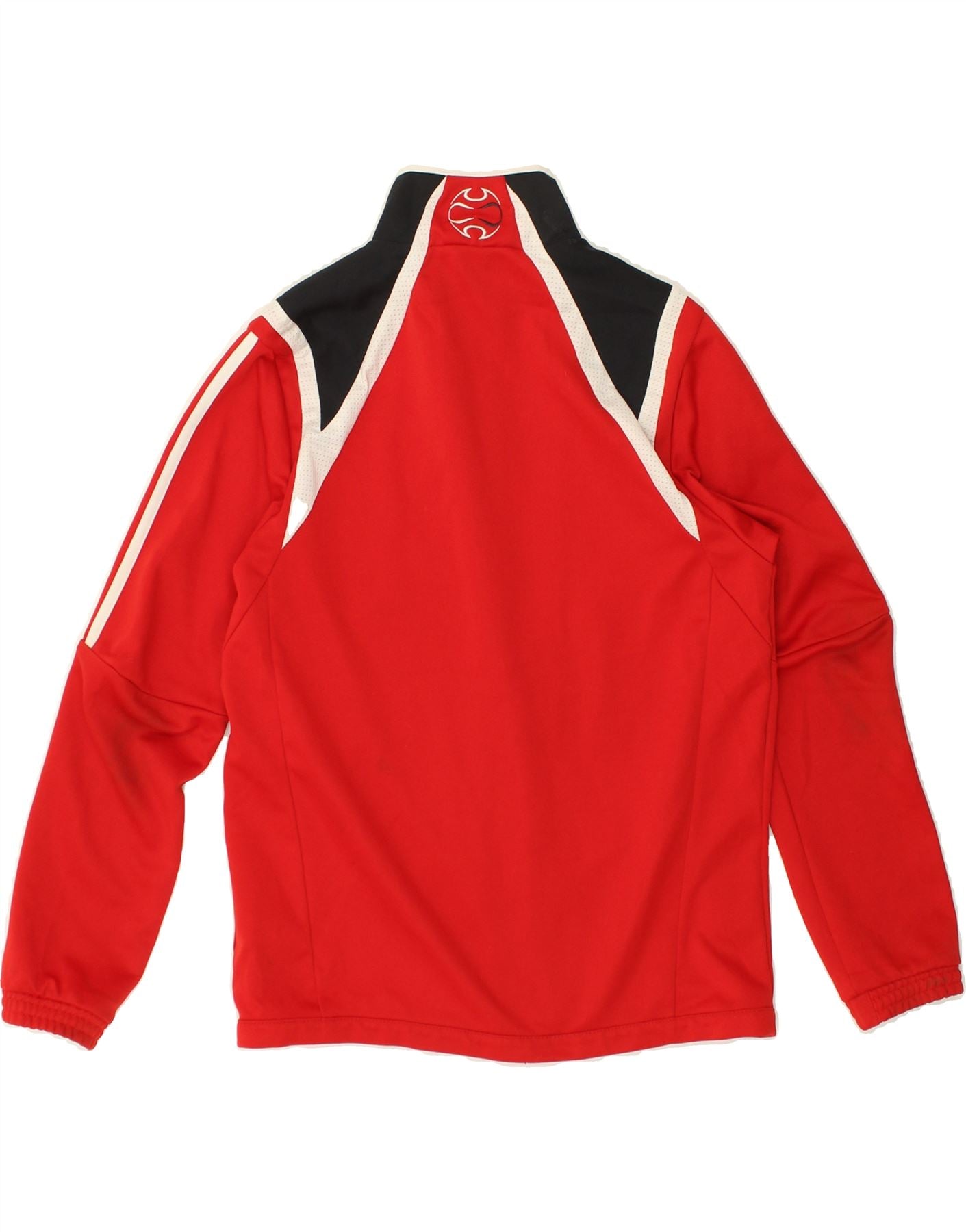 ADIDAS Boys FC Bayern Munchen Tracksuit Top Jacket 13-14 Years Red