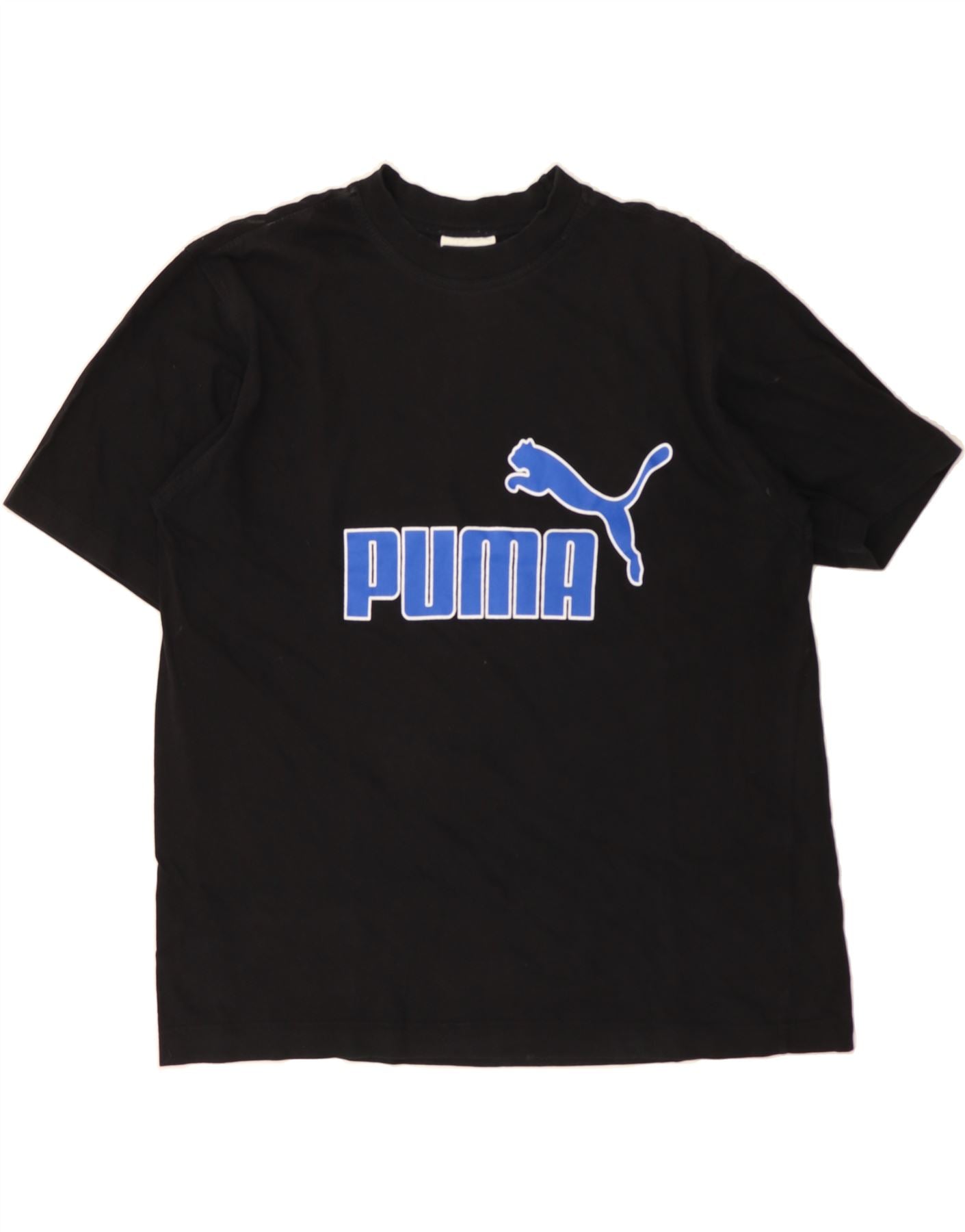 image of PUMA Mens Graphic T-Shirt Top XL Black Cotton