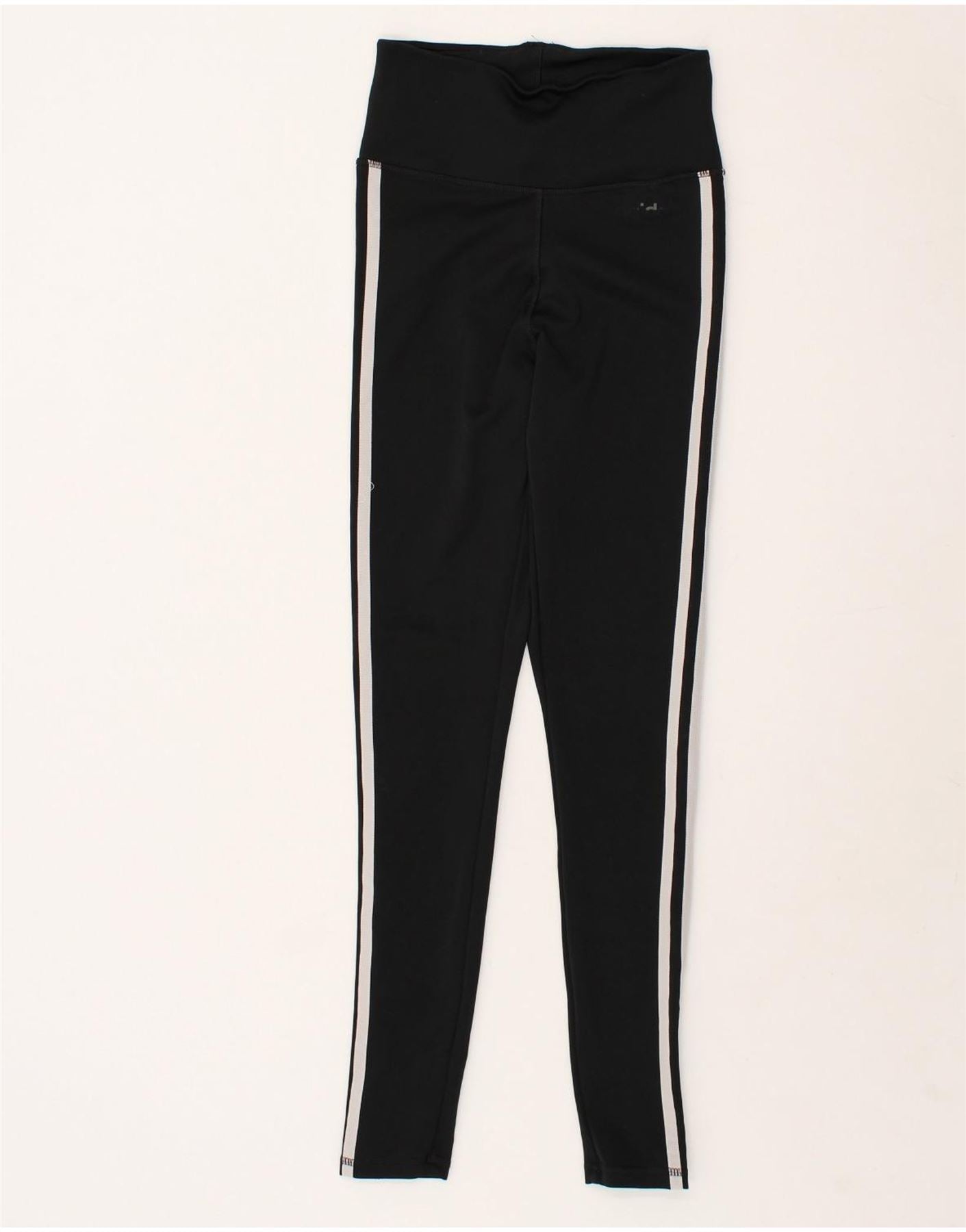 image of ADIDAS Womens Climalite Leggings UK 4/6 XS Black
