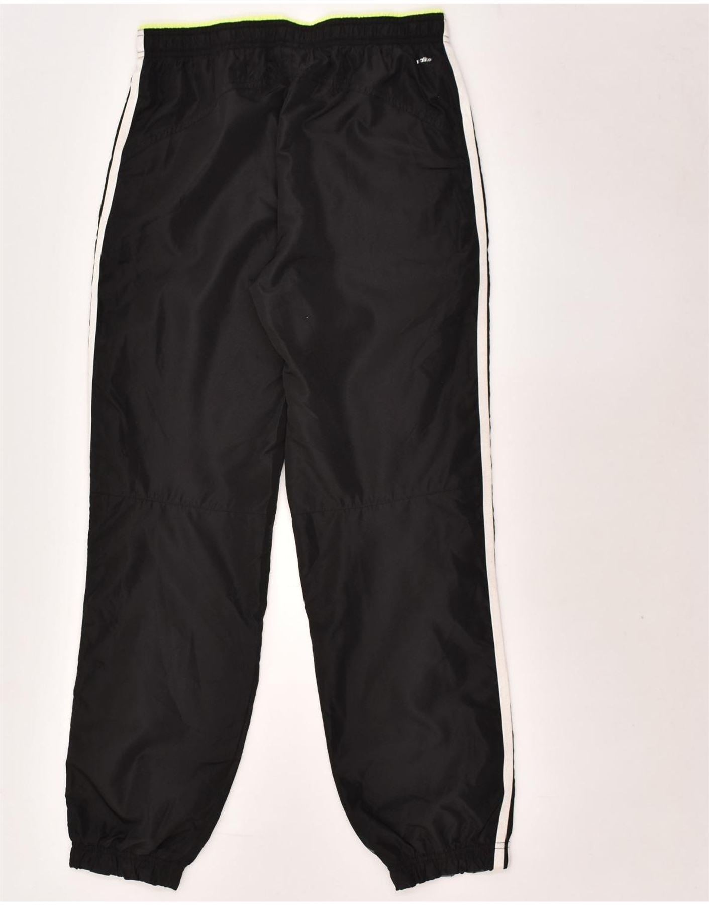 ADIDAS Boys Climalite Tracksuit Trousers Joggers 13-14 Years Black