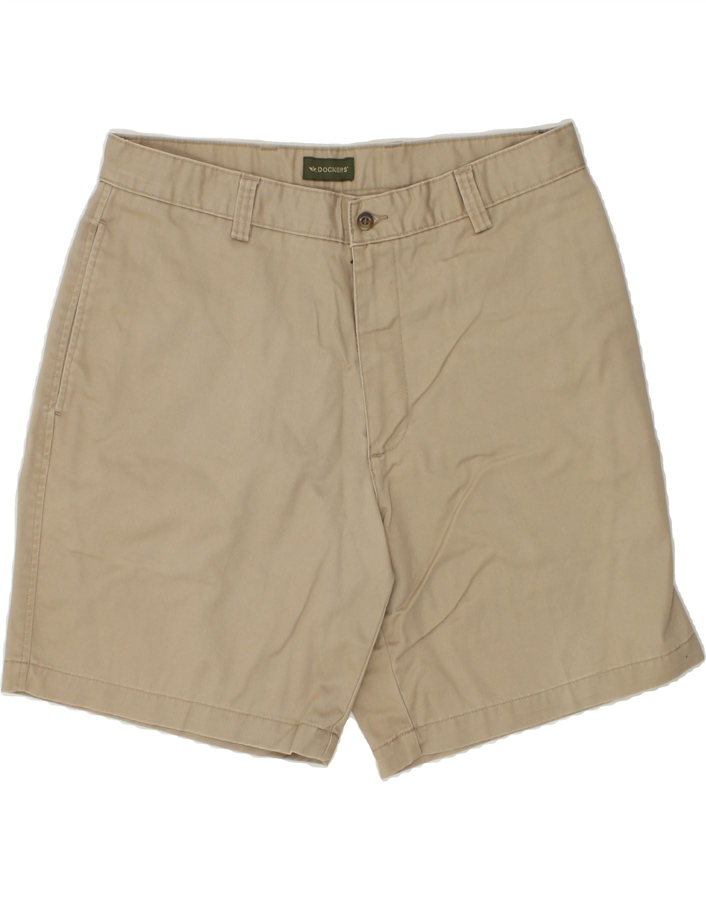 image of DOCKERS Mens Chino Shorts W36 Large Green Cotton