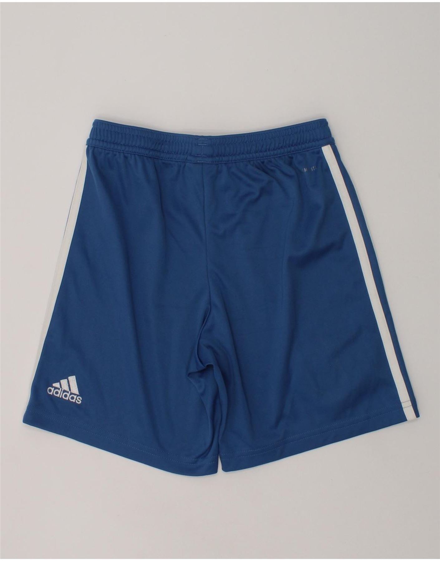 ADIDAS Boys Climalite Sport Shorts 9-10 Years Blue