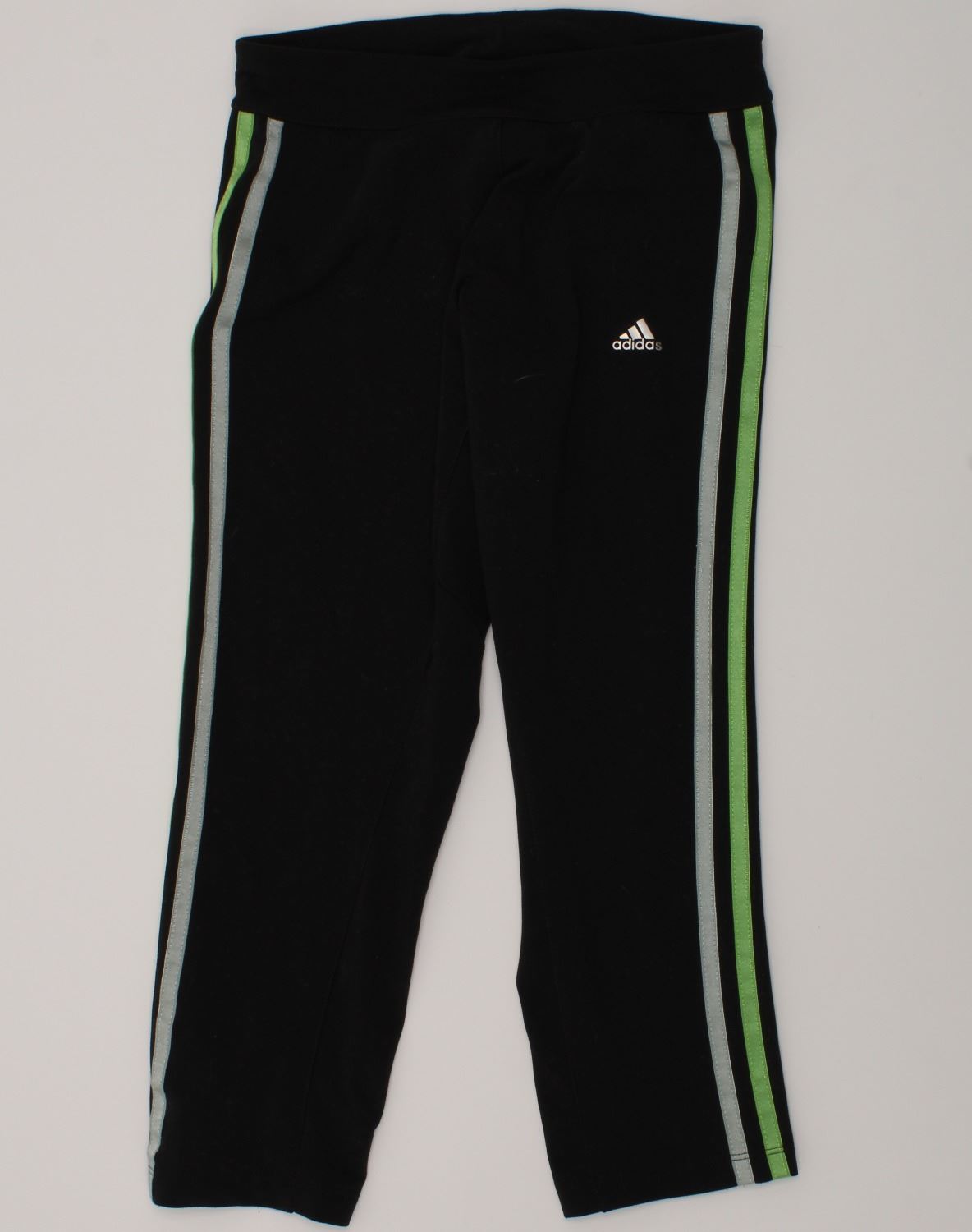 image of ADIDAS Womens Tracksuit Trousers UK 4/6 XS Black Cotton