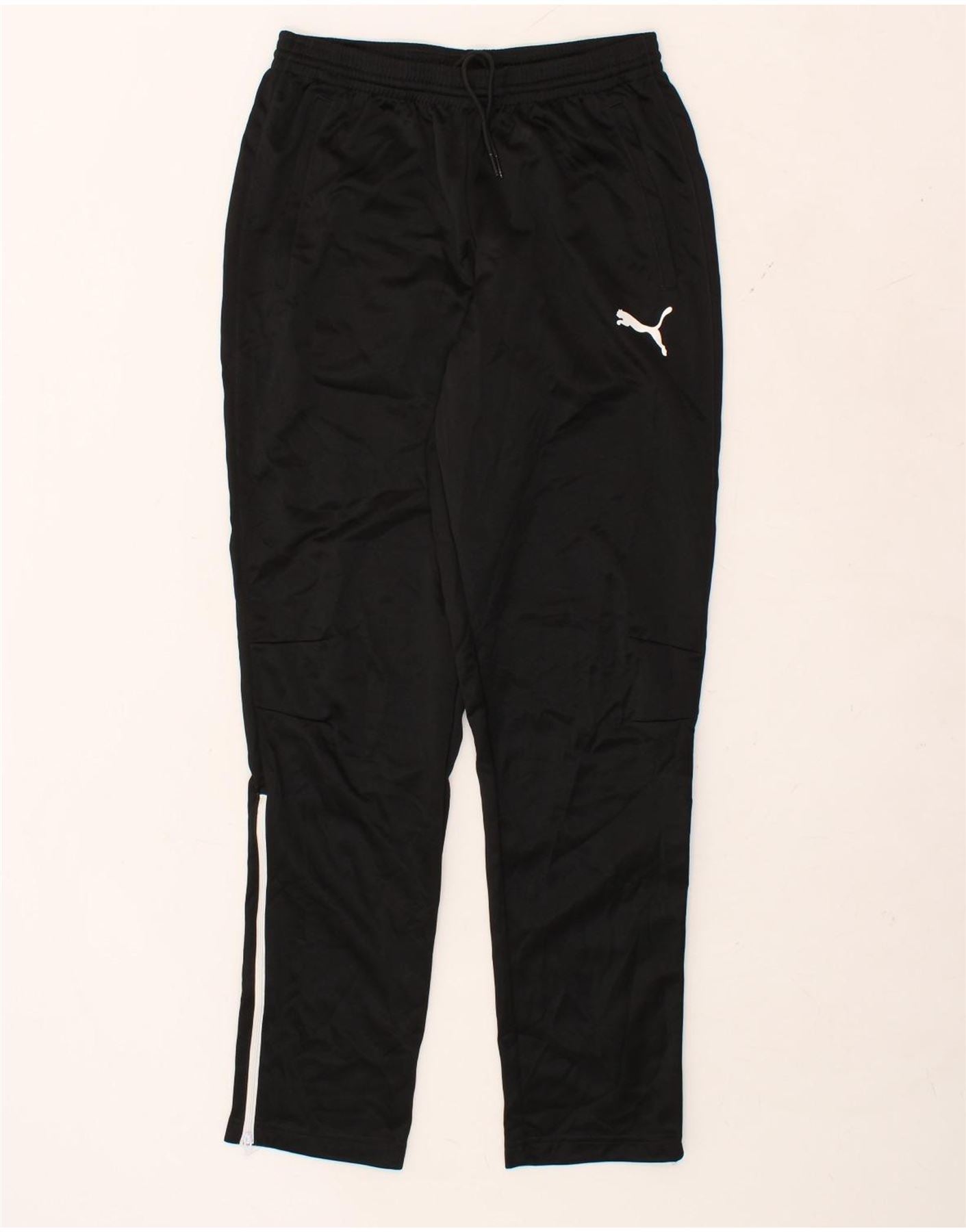 Image of PUMA Boys Tracksuit Trousers 15-16 Years Black