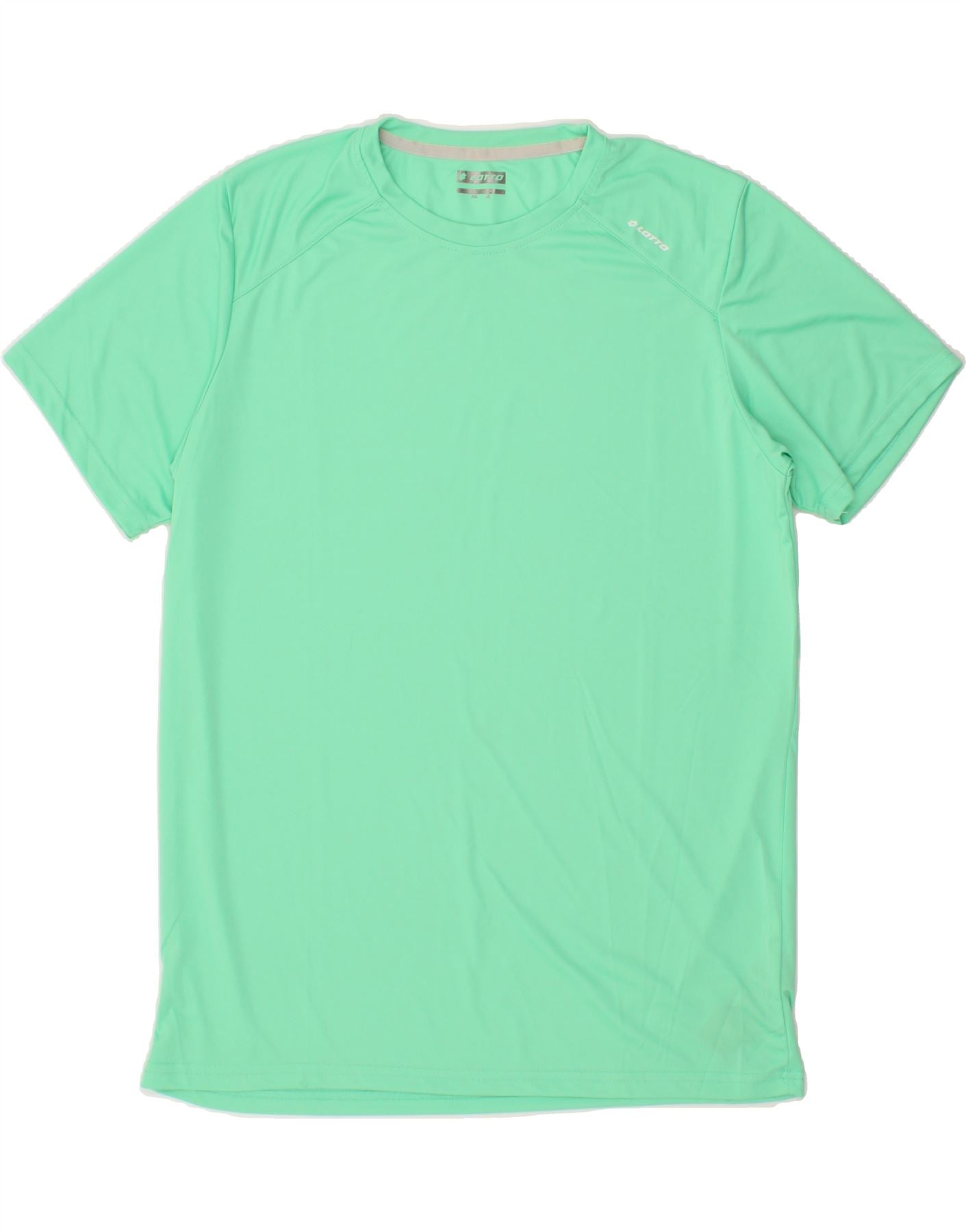 image of LOTTO Mens T-Shirt Top XL Green Polyester