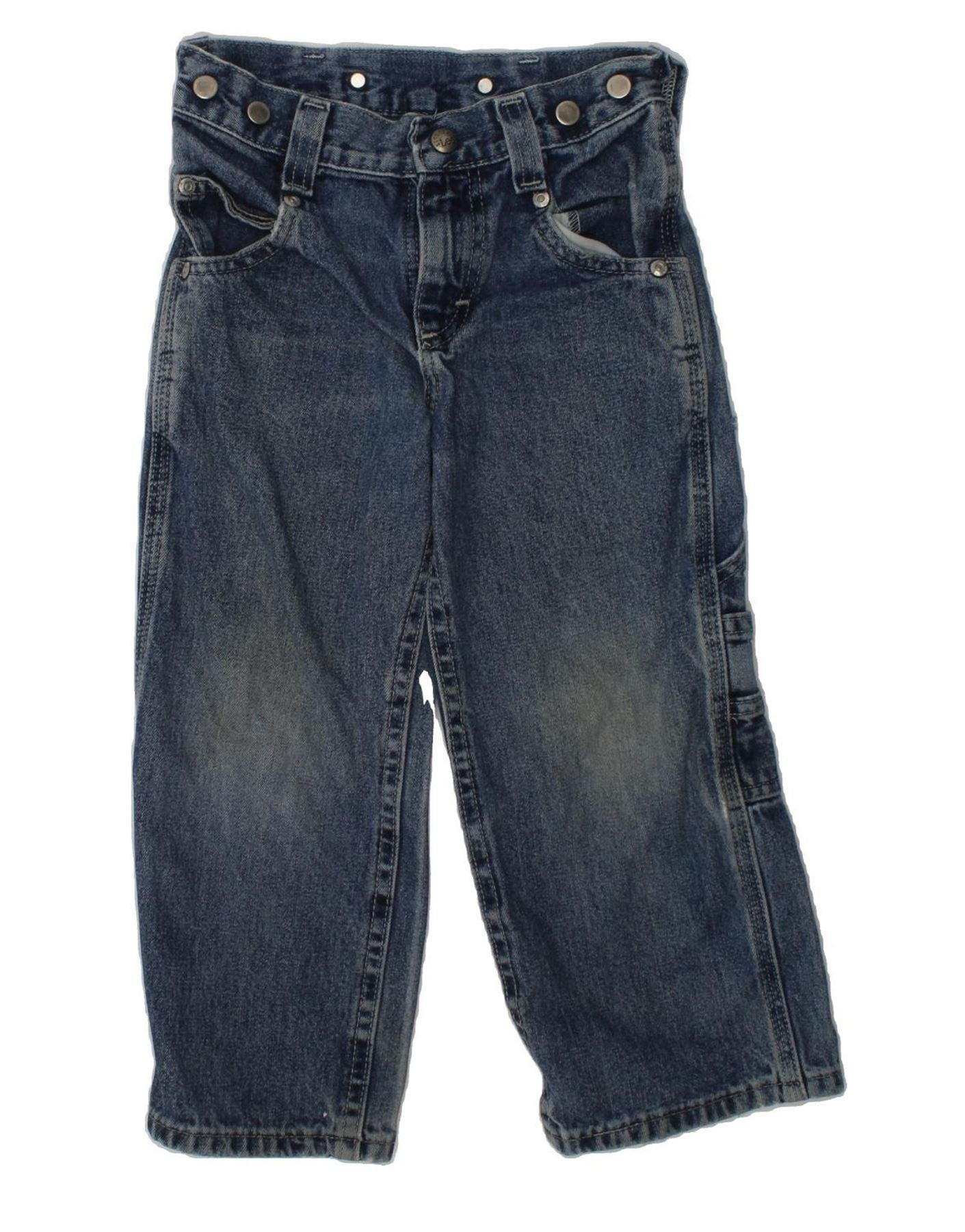 image of LEE Boys Straight Jeans 2-3 Years W20 L16 Blue