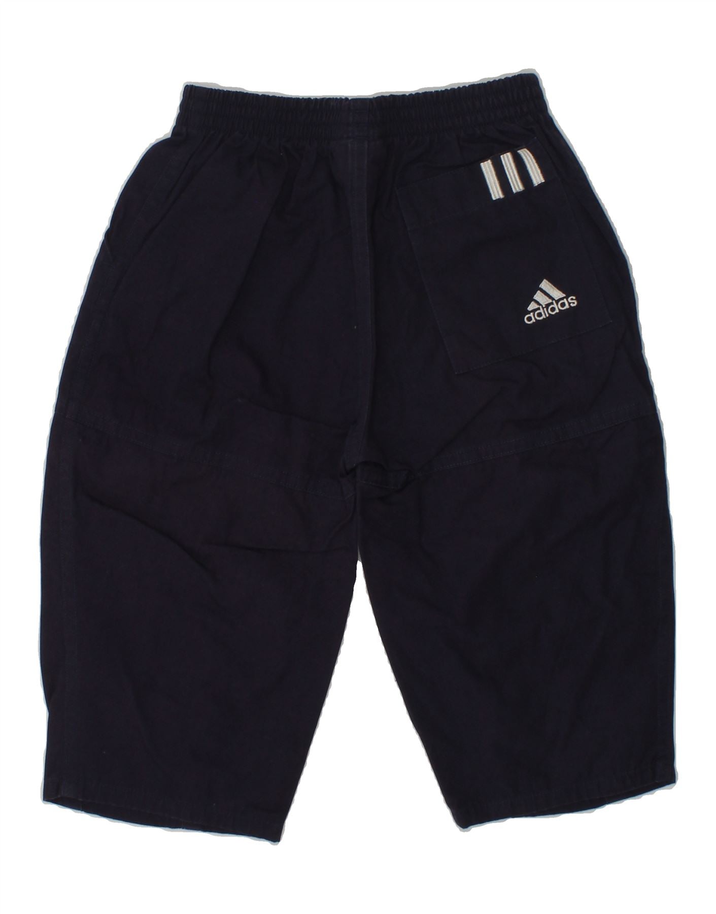 ADIDAS Baby Boys Casual Trousers 12-18 Months Navy Blue Cotton