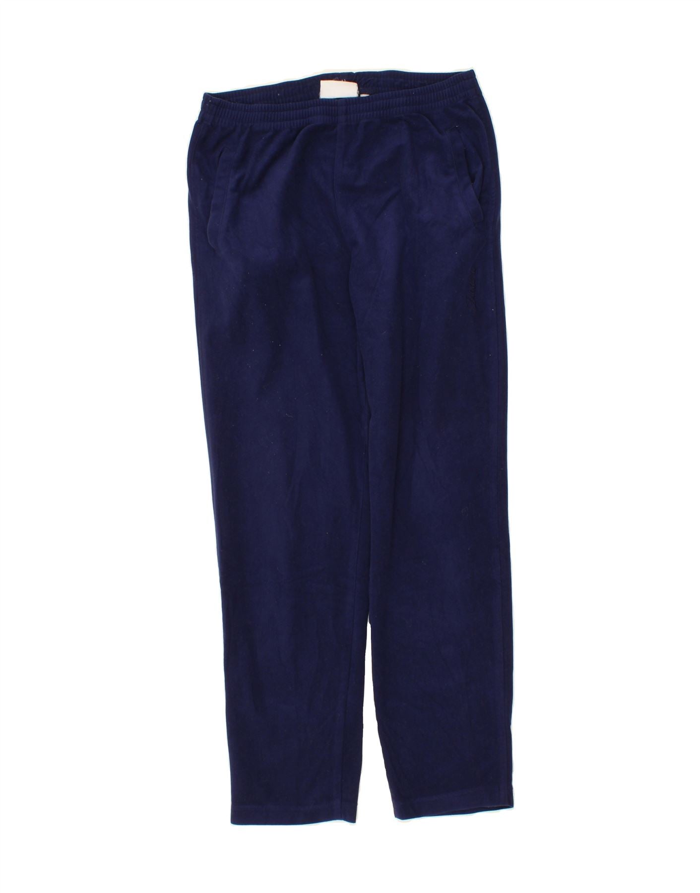 image of DIADORA Mens Tracksuit Trousers XS Navy Blue Polyester