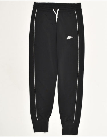 NIKE Girls Dri-Fit Crop Tracksuit Trousers 15-16 Years Large Black, Vintage  & Second-Hand Clothing Online