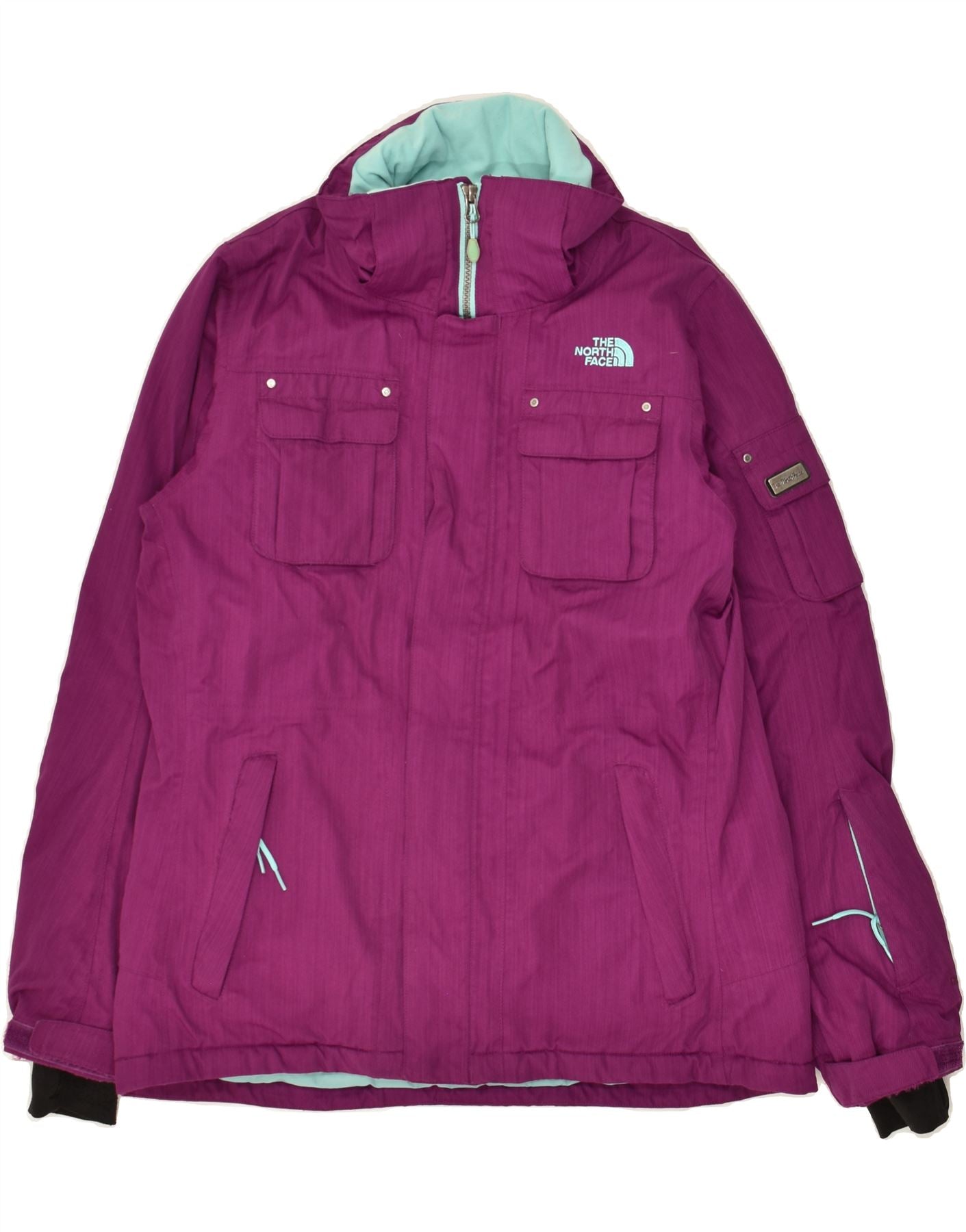 image of THE NORTH FACE Womens Windbreaker Jacket UK 12 Medium Purple Nylon