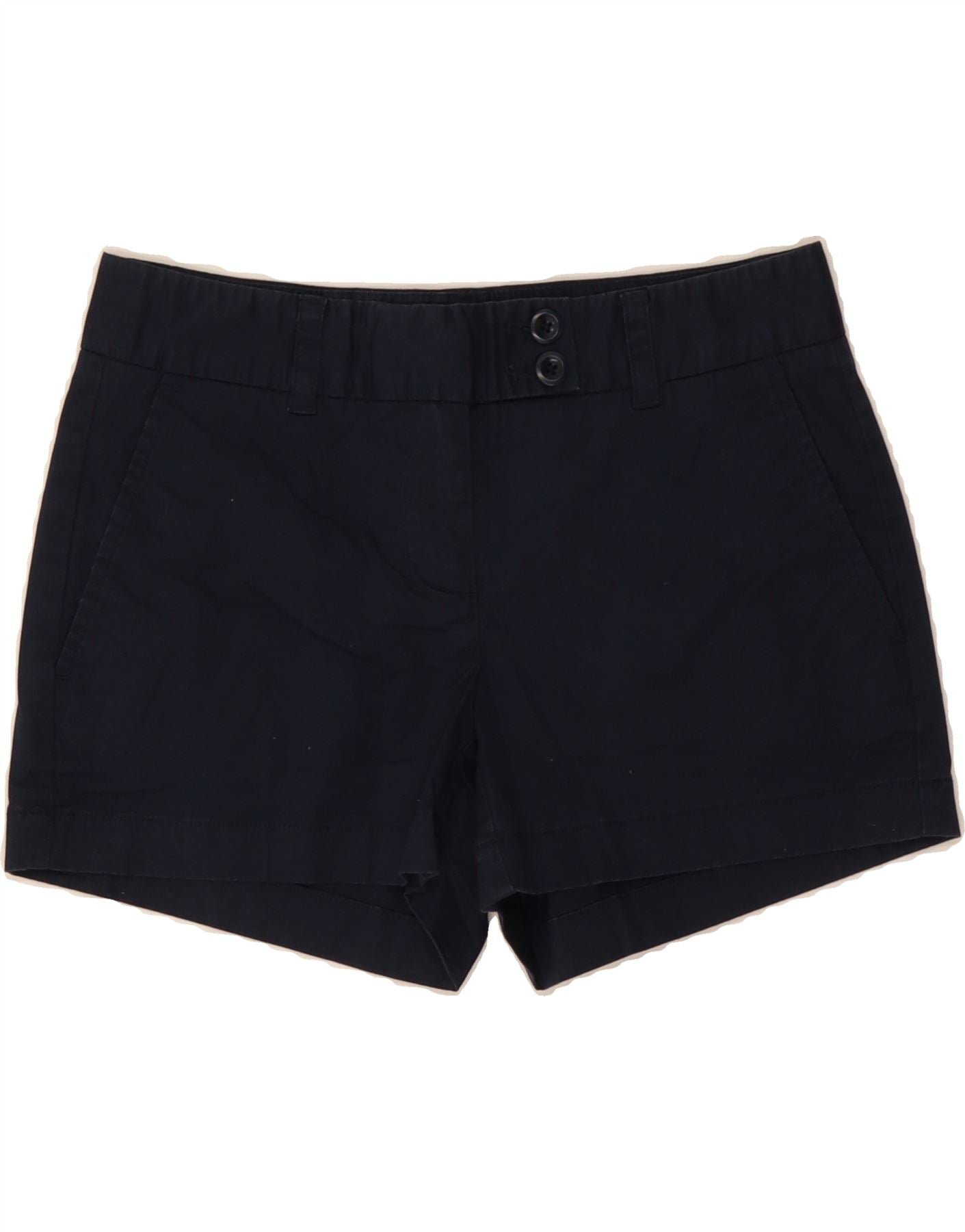 image of VINEYARD VINES Womens Chino Shorts US 0 XS W28 Navy Blue Cotton