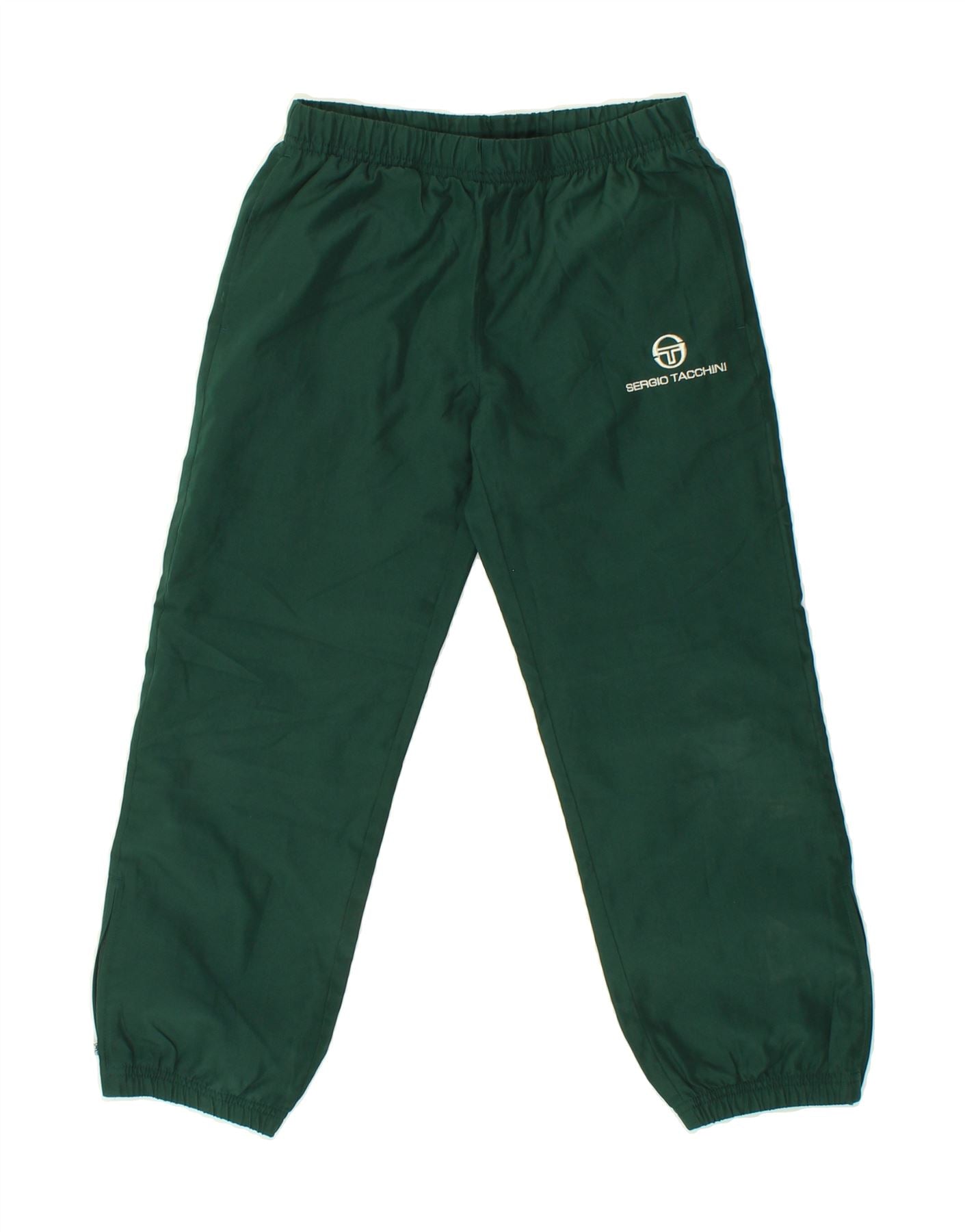 image of SERGIO TACCHINI Boys Tracksuit Trousers Joggers 8-9 Years Medium  Green