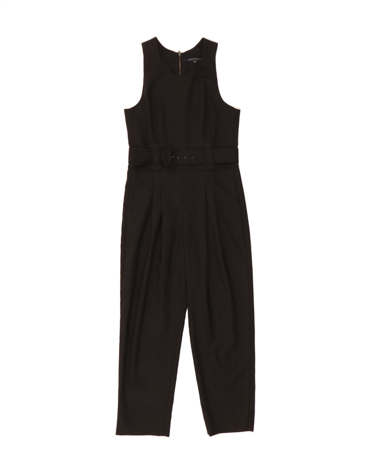 image of FRENCH CONNECTION Womens Jumpsuit UK 10 Small Black Wool