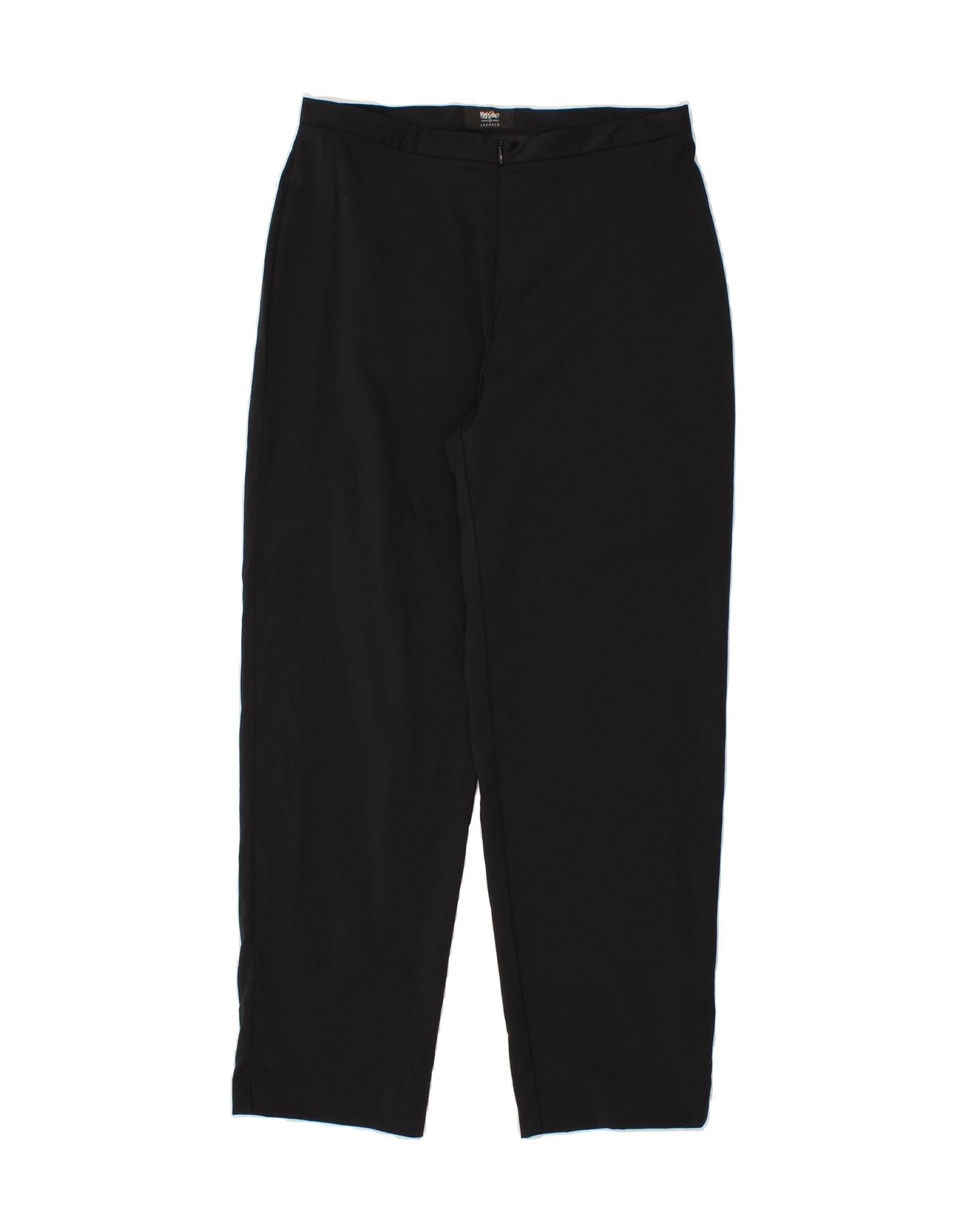 Image of MOSSIMO Womens Tapered Casual Trousers US 14 Large W32 L29 Black Nylon