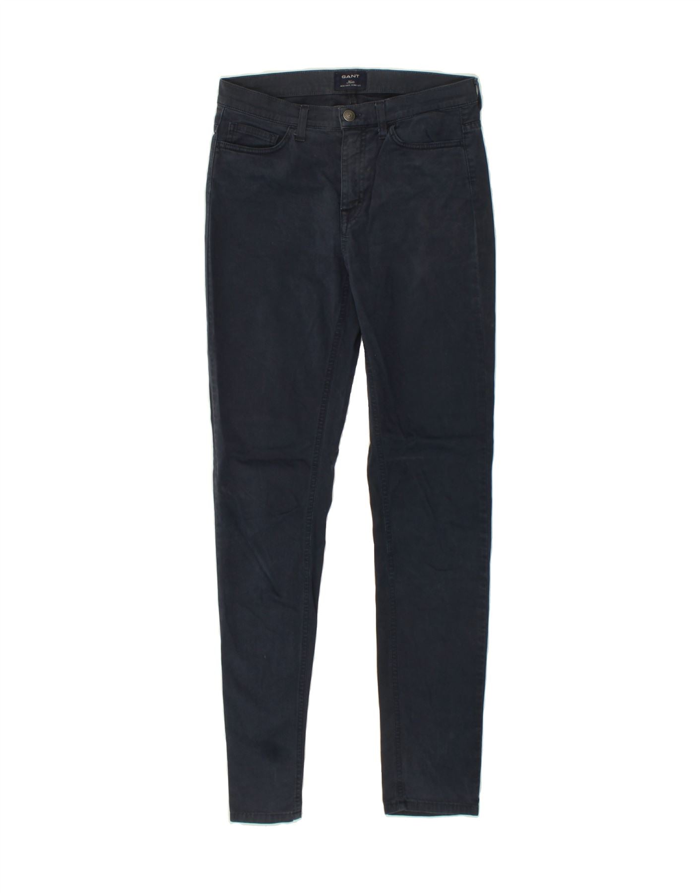 image of GANT Womens Kate Skinny Jeans W28 L32 Navy Blue Cotton