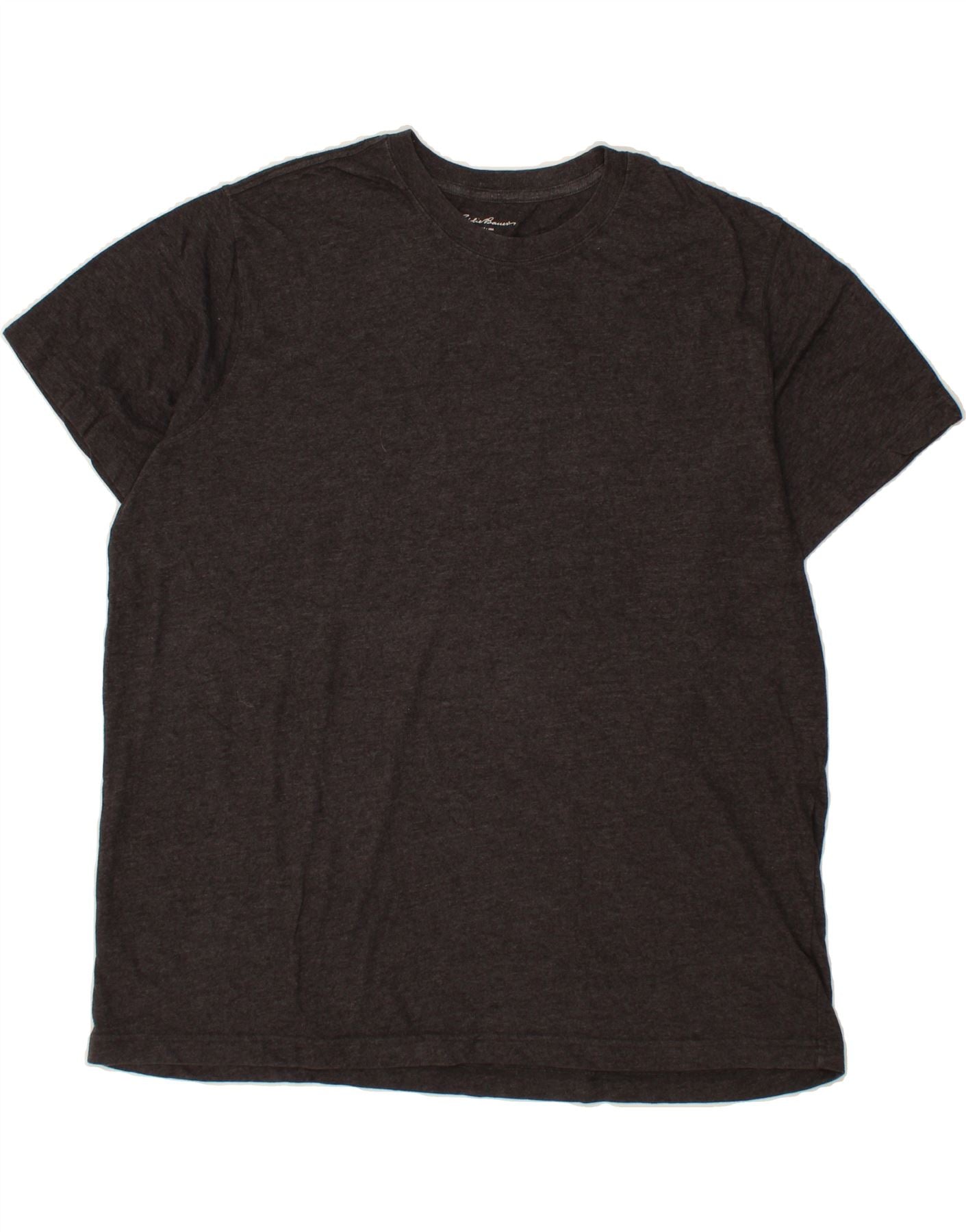 image of EDDIE BAUER Mens Seattle T-Shirt Top 2XL Grey Cotton