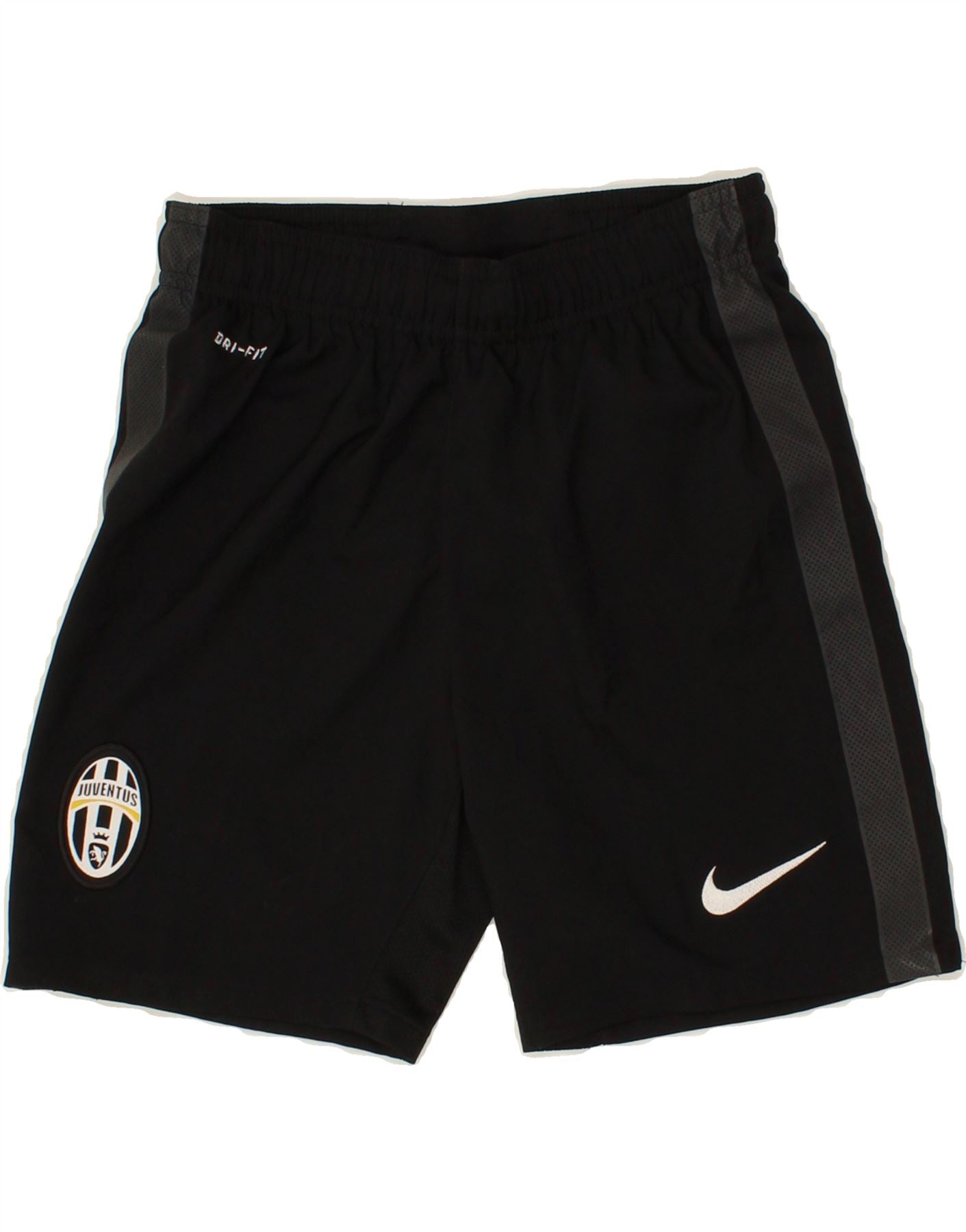 image of NIKE Boys Juventus Sport Shorts 8-9 Years Small Black Polyester