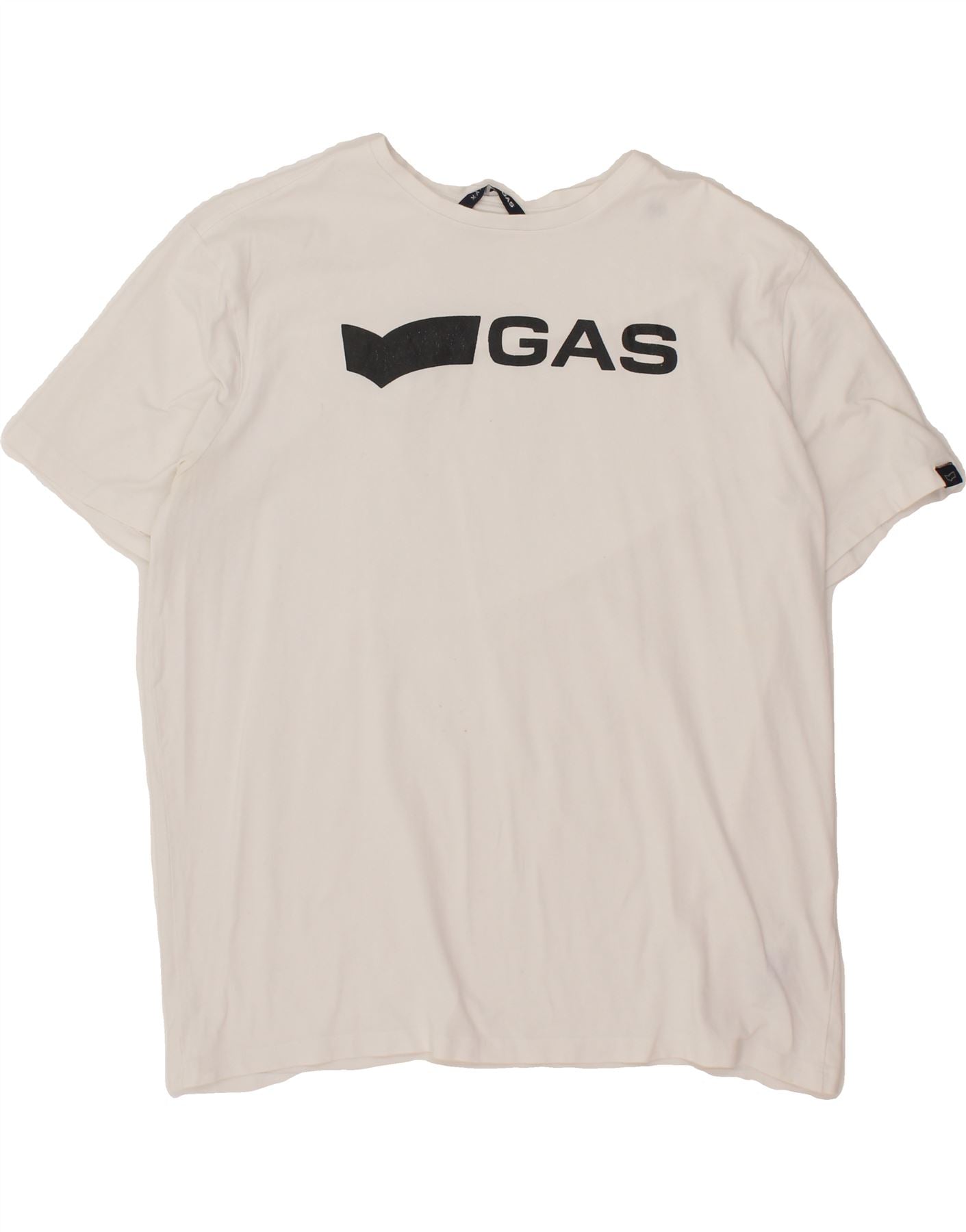 Image of GAP Mens Graphic T-Shirt Top 2XL White Cotton