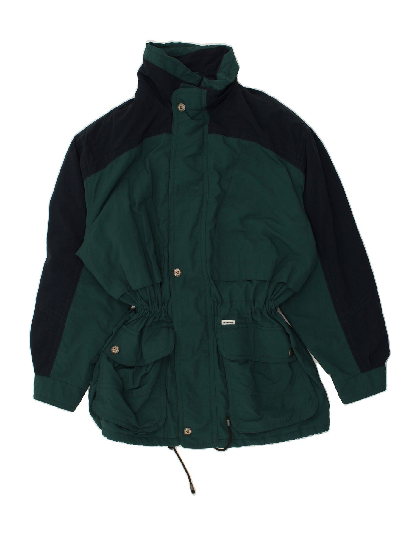 image of ROVER&LAKES Mens Windbreaker Jacket UK 38 Medium Green