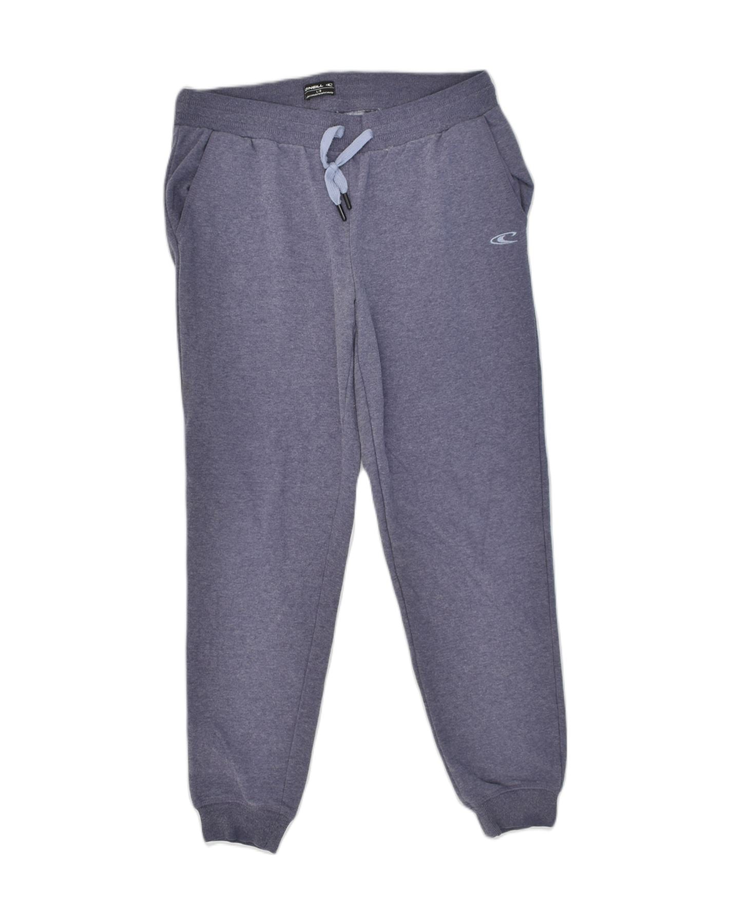 Image of O'NEILL Womens Tracksuit Trousers Joggers Large Blue Polyester