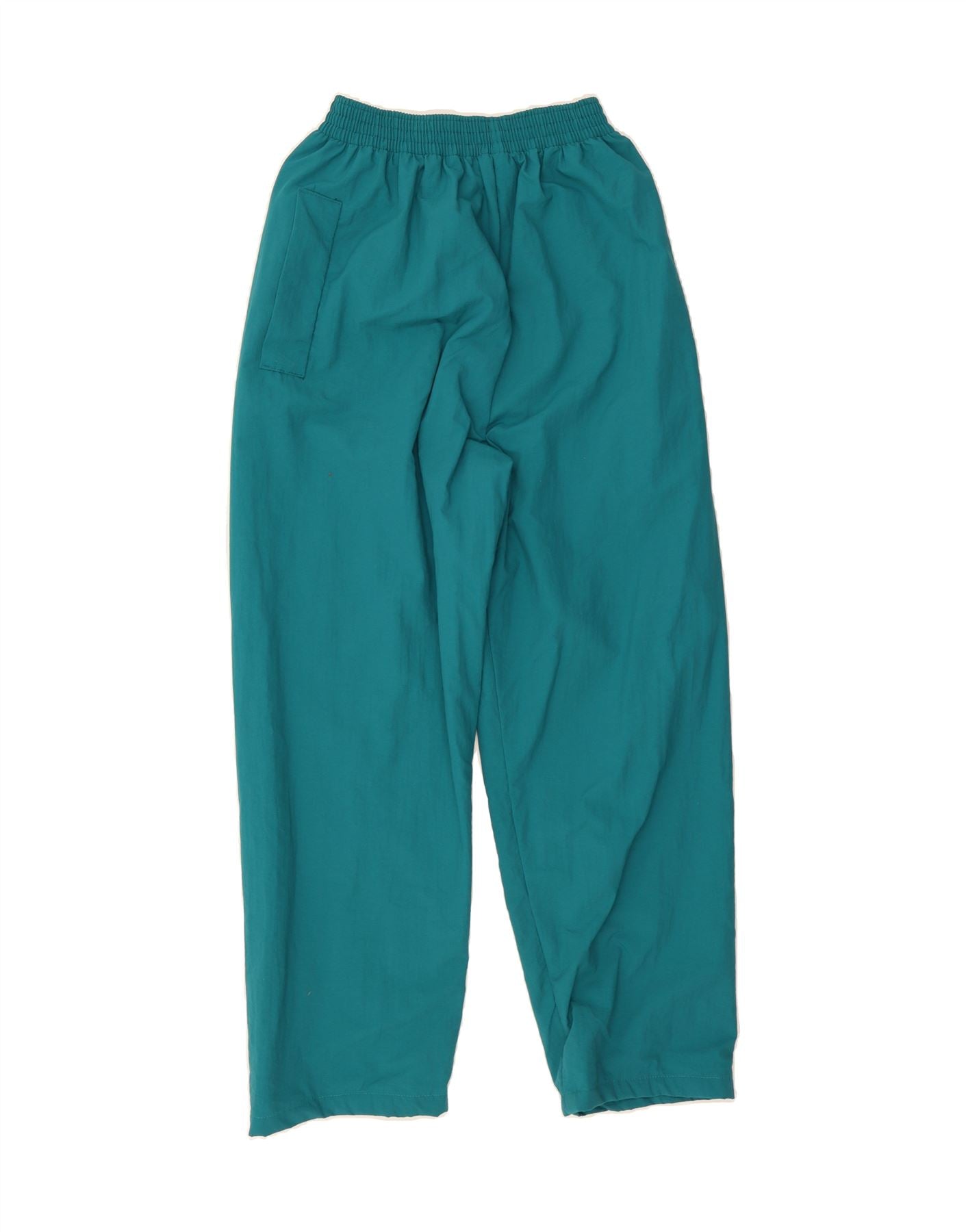 image of VINTAGE Mens Tracksuit Trousers XL  Turquoise Nylon