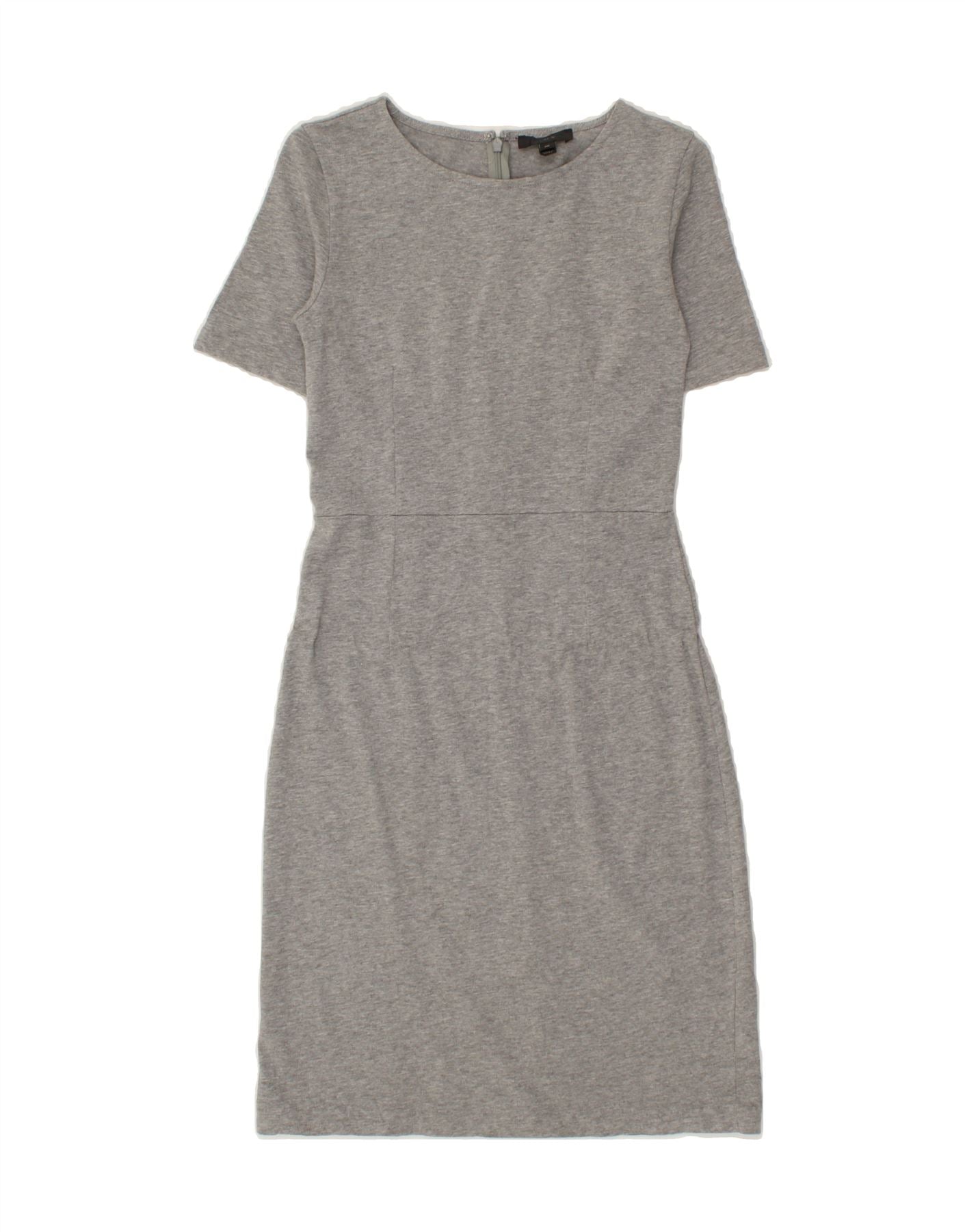 Image of J. CREW Womens T-Shirt Dress US 00 2XS Grey Cotton