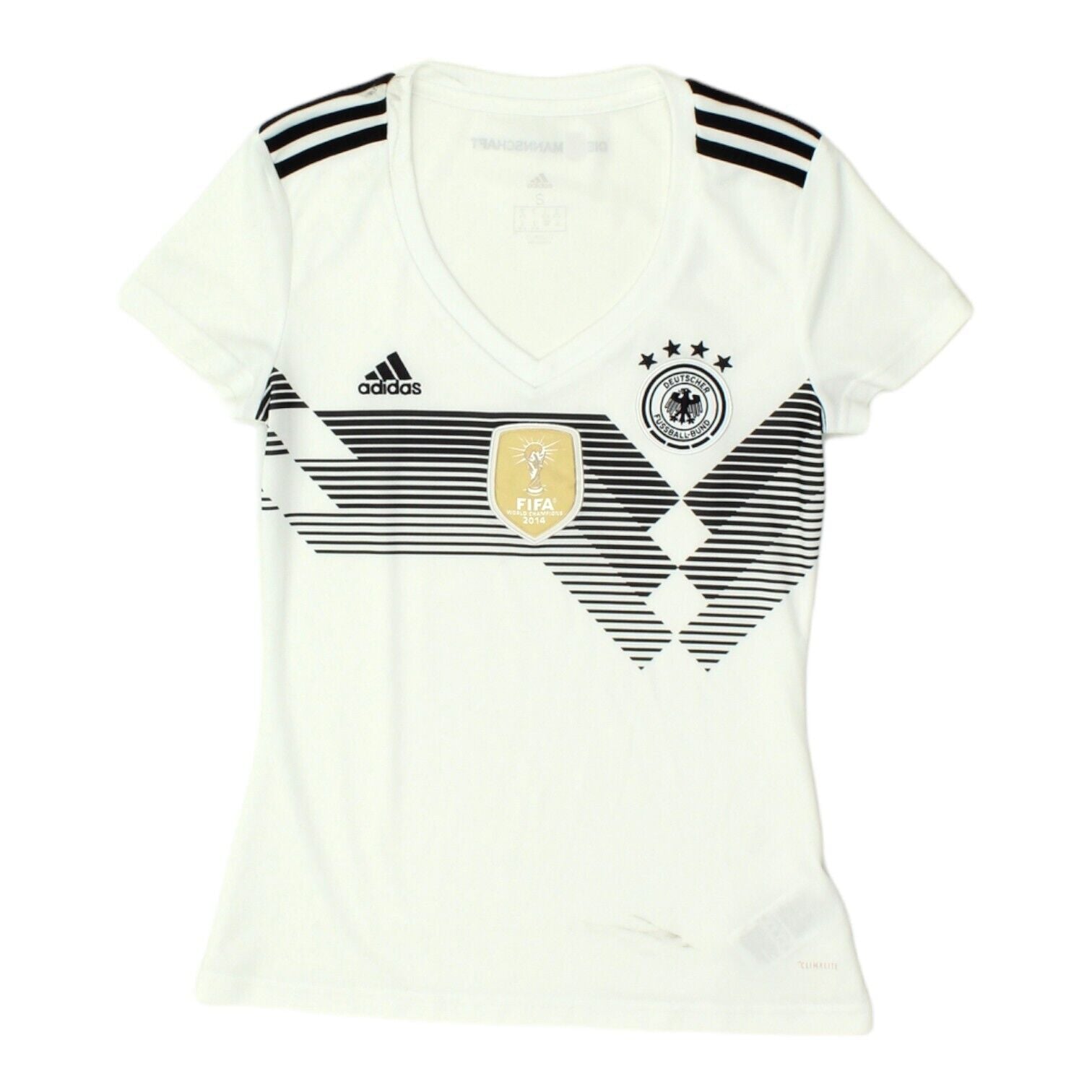 image of Germany 2018 Adidas Womens Home Shirt | International Football Sportswear