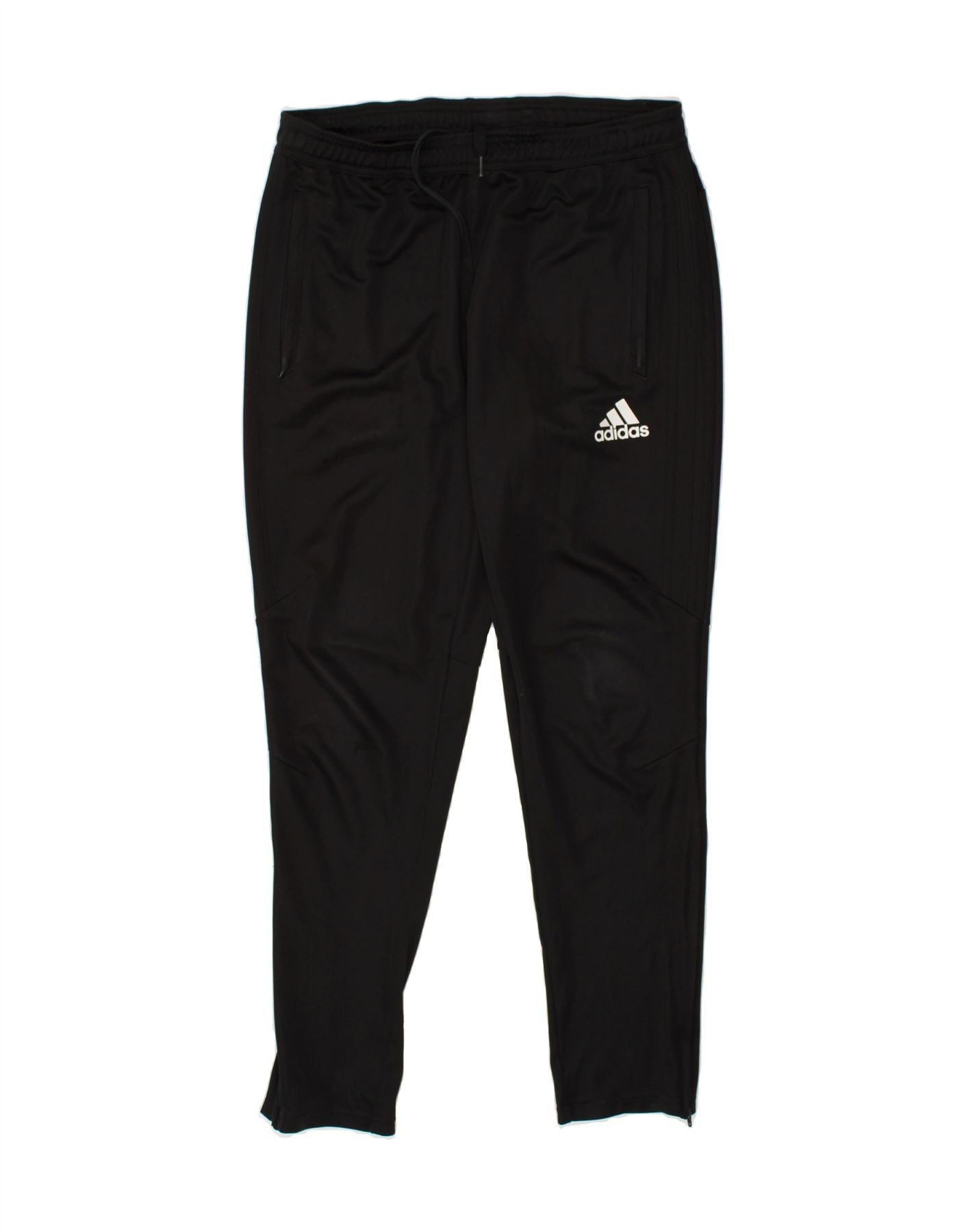 image of ADIDAS Mens Tracksuit Trousers Large Black Polyester