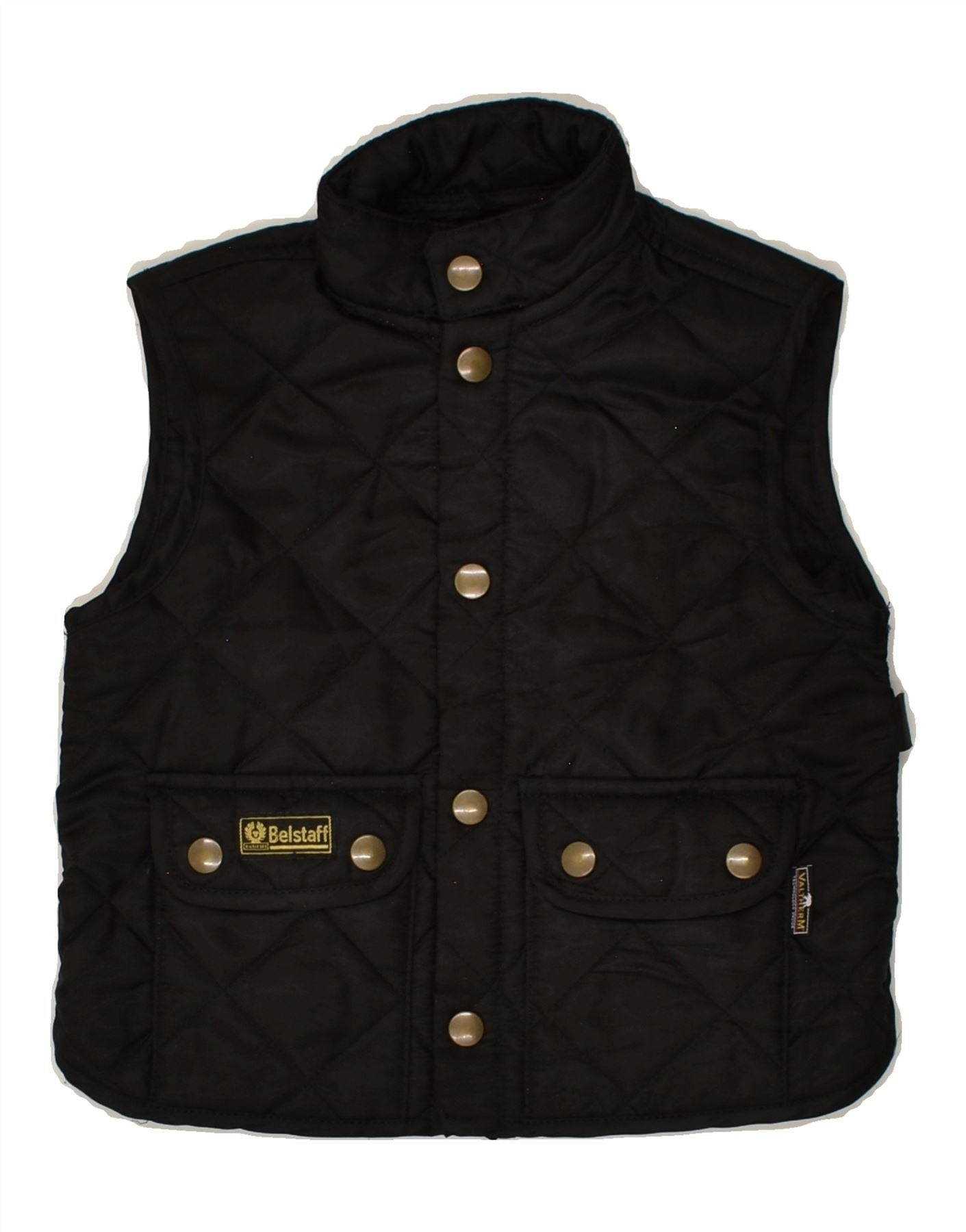 image of BELSTAFF Boys Quilted Gilet 2-3 Years Black Polyester