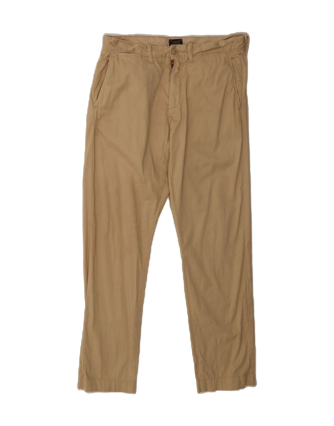 image of J. CREW Mens Slim Chino Trousers W28 L30 Beige Cotton