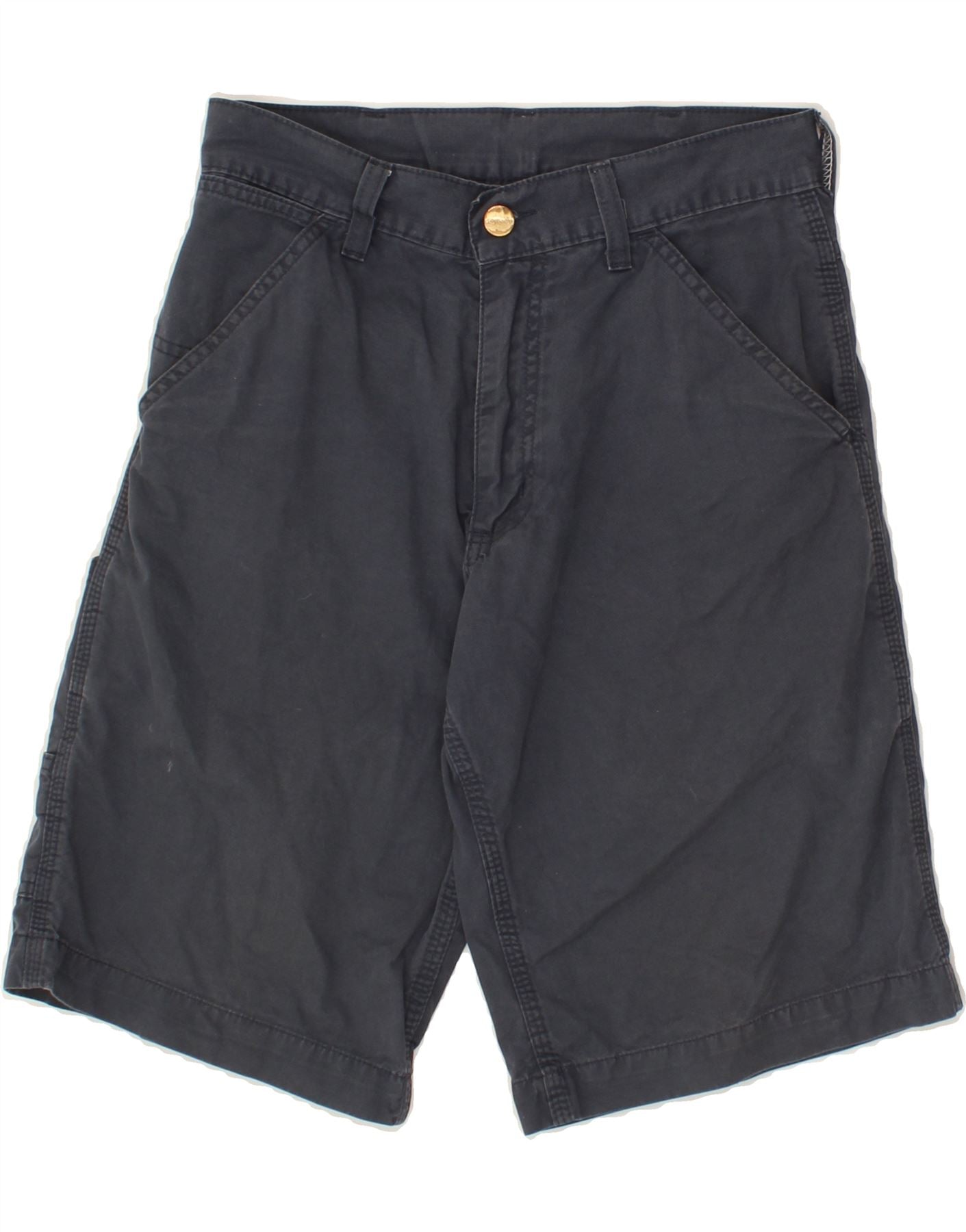 image of CARHARTT Mens Chino Shorts W28 Small Navy Blue