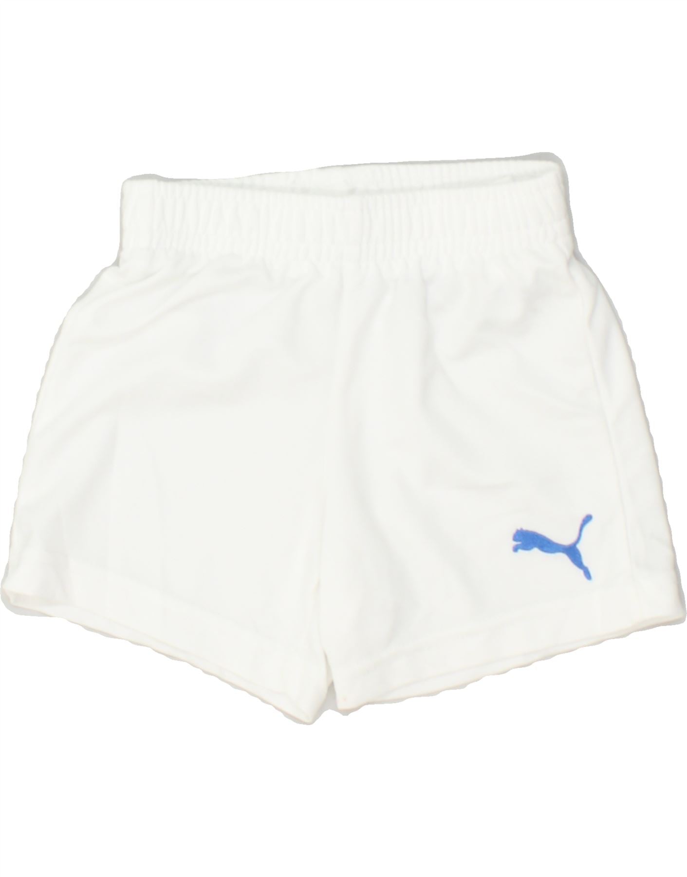 image of PUMA Boys Sport Shorts 5-6 Years White Polyester