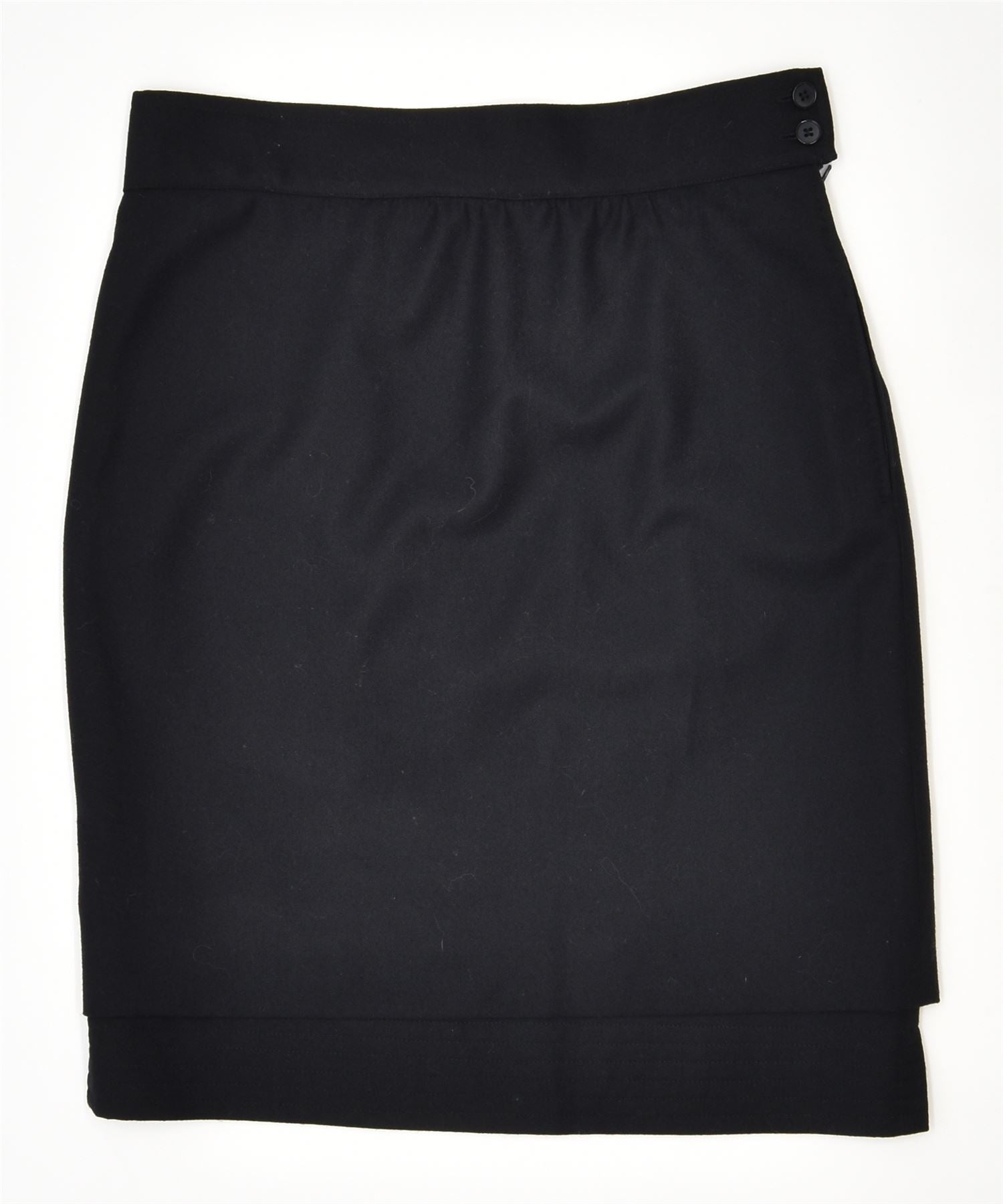 image of VINTAGE Womens Pencil Skirt W30 Medium Black