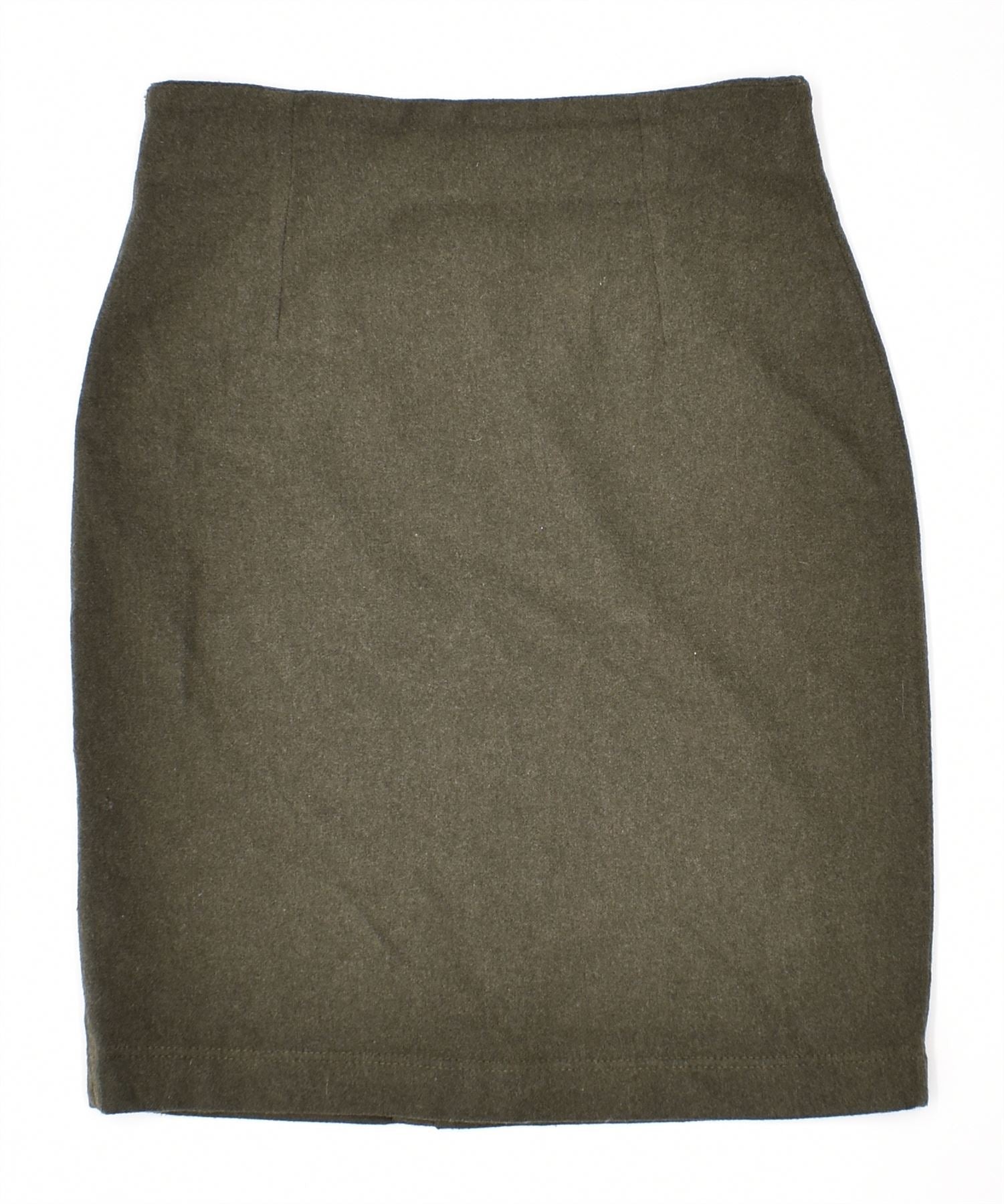 image of CONTE OF FLORENCE Womens Pencil Skirt IT 42 Medium W28 Khaki