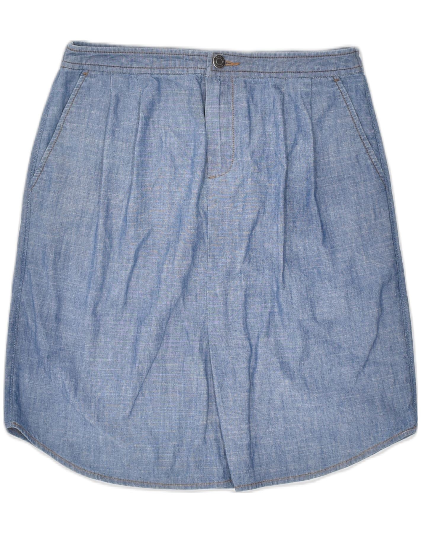 image of BANANA REPUBLIC Womens Denim Skirt US 4 Small W28 Blue