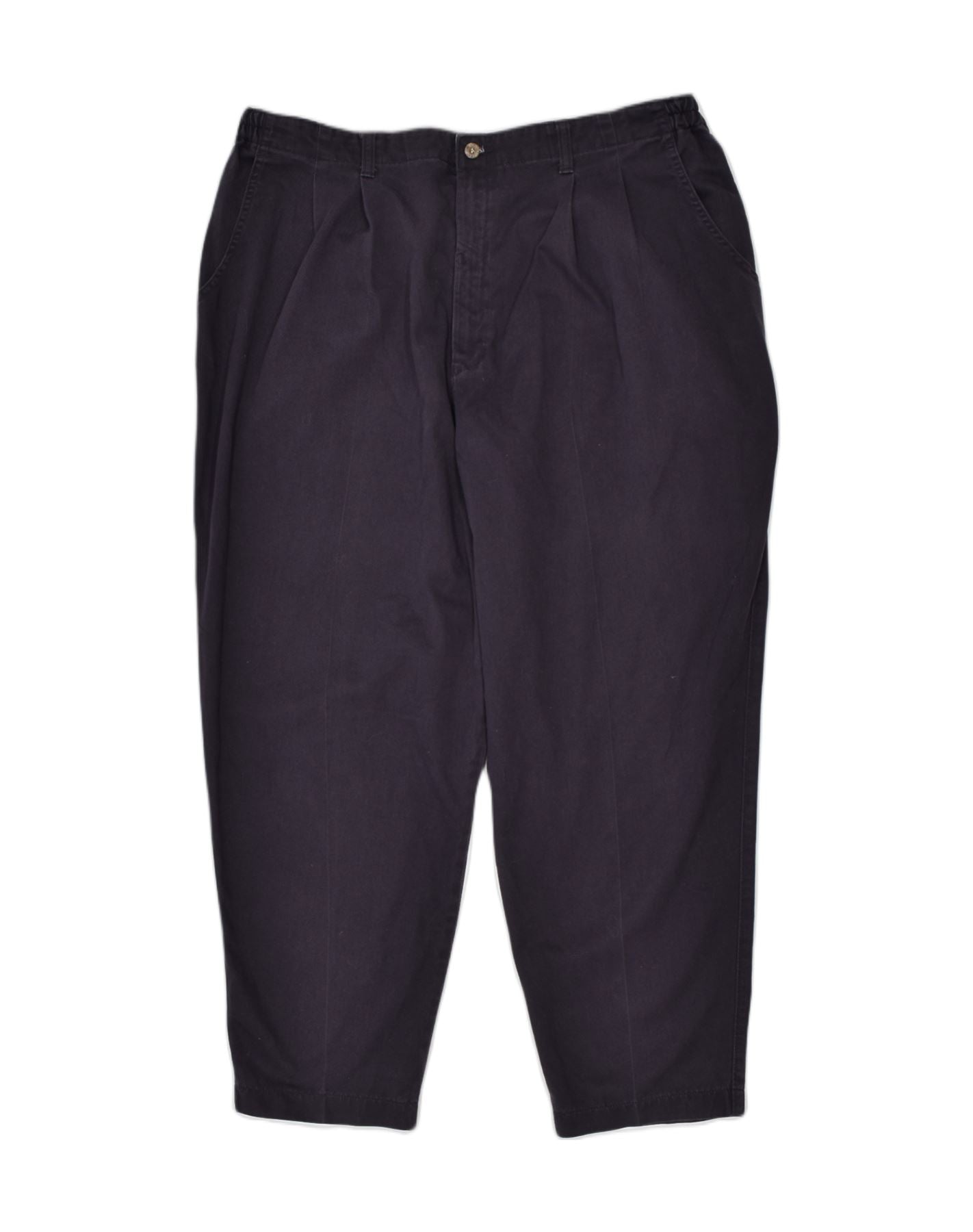 image of LEE Mens Tapered Casual Trousers W40 L26 Black Cotton