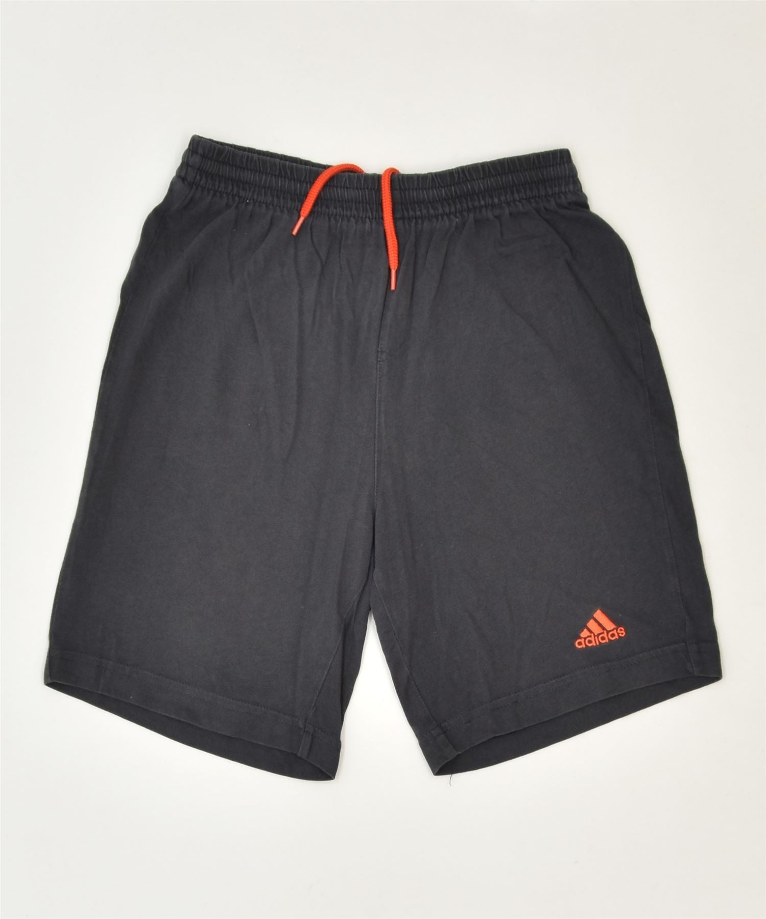 image of ADIDAS Boys Sport Shorts 7-8 Years Grey Cotton Sports