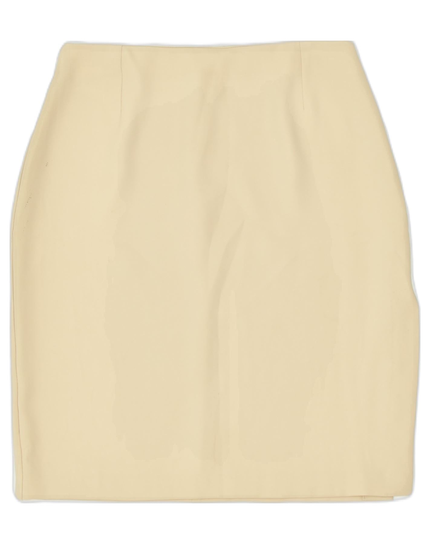 image of BENETTON Womens Mini Skirt IT 46 Large W30 Beige Polyester