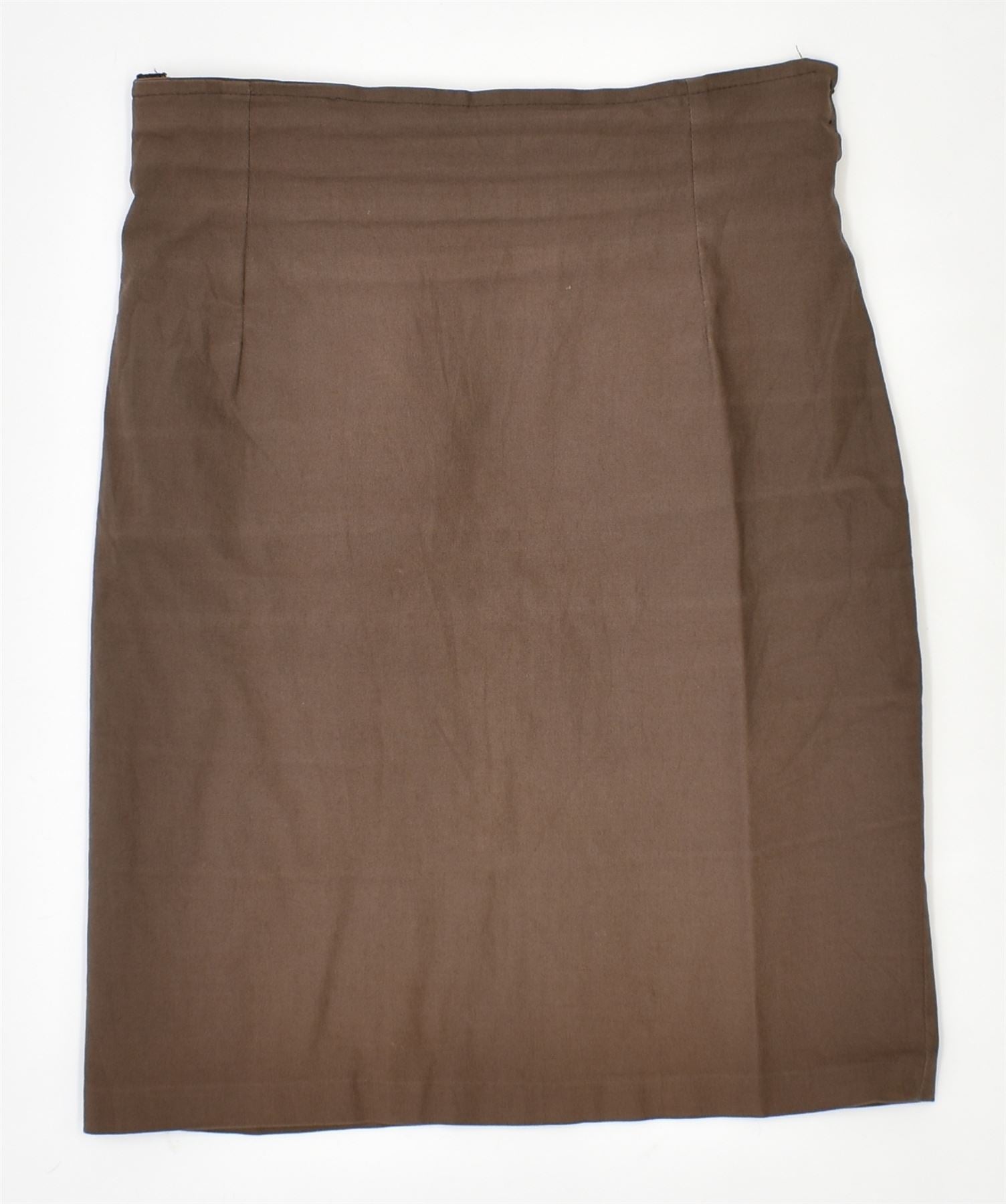 Image of VINTAGE Womens Pencil Skirt W28 Medium Brown