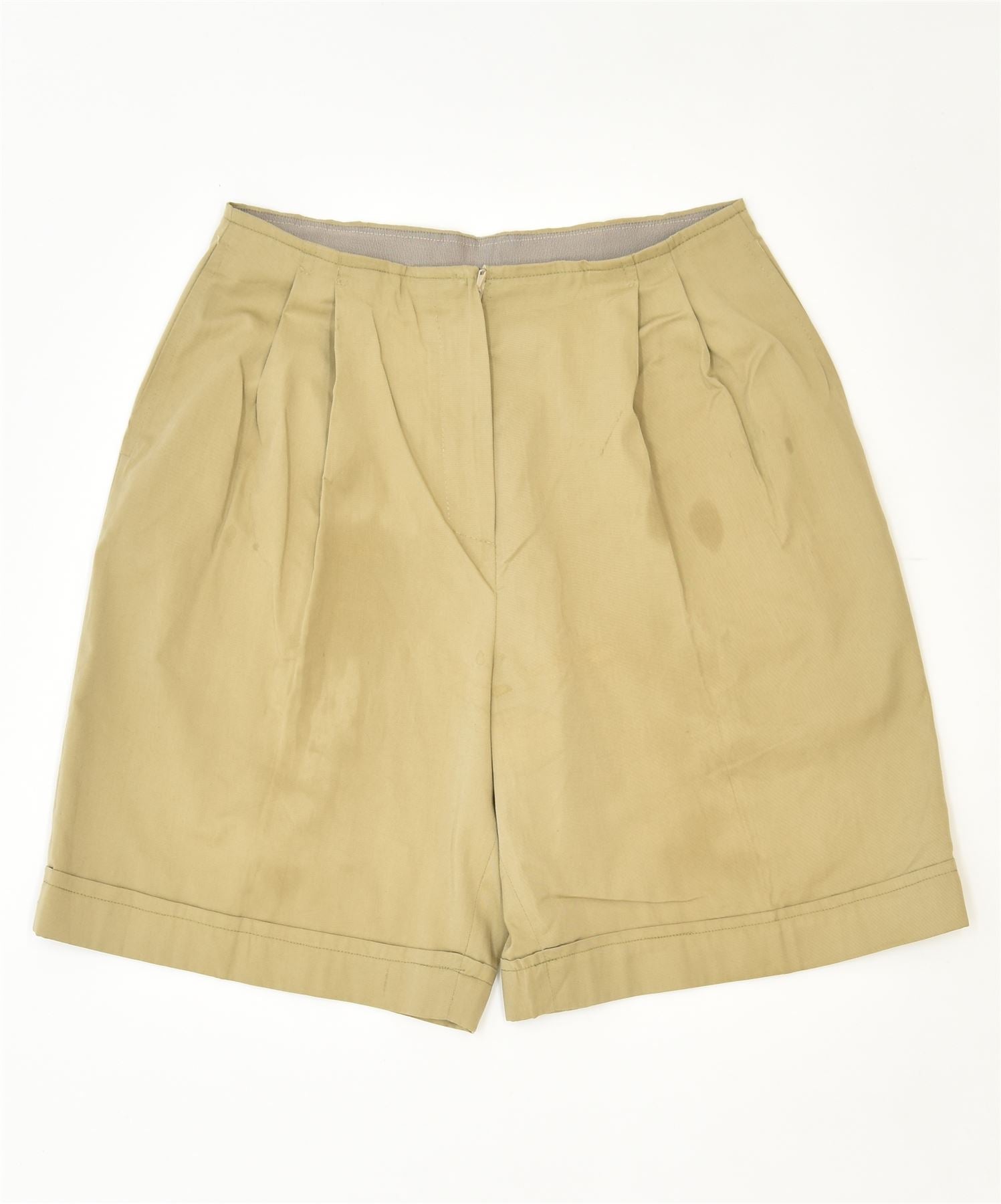 Image of VINTAGE Womens Chino Shorts W28 Small Khaki Classic