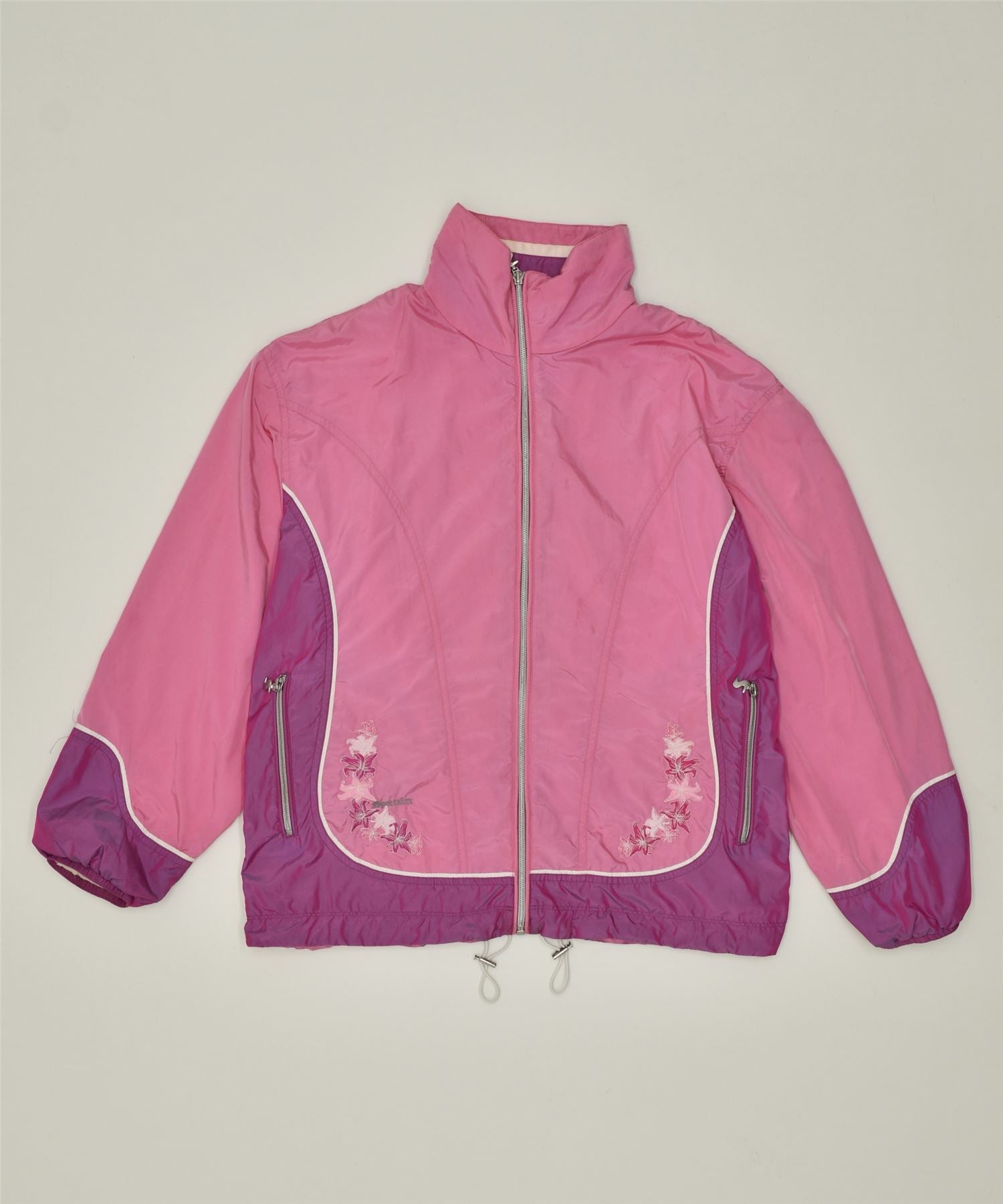 Image of SPORTALM Womens Tracksuit Top Jacket EU 42 Large Pink Polyamide