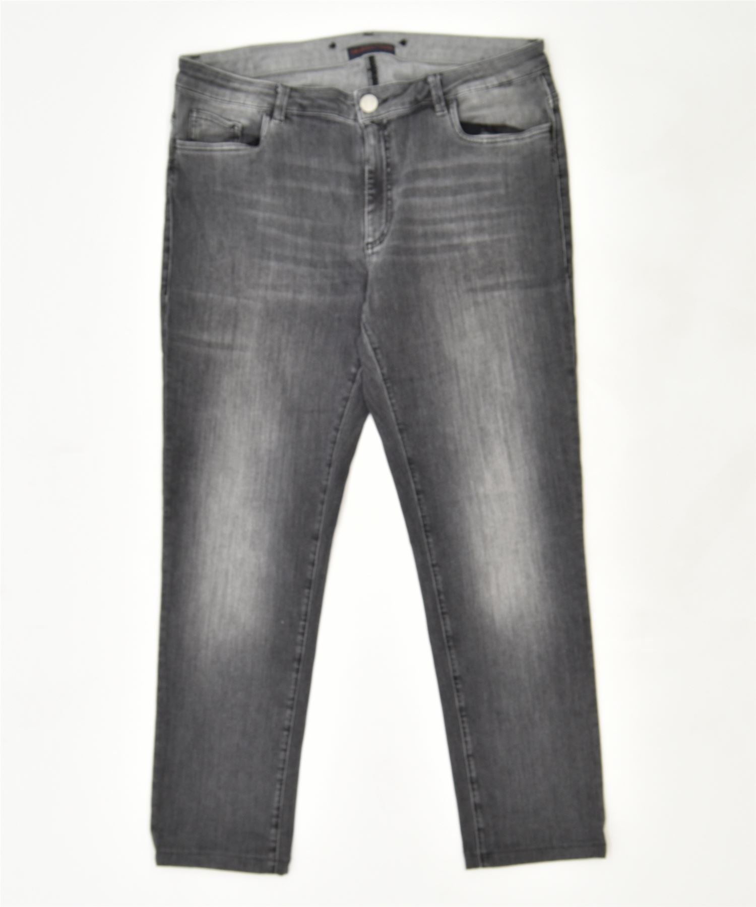 Image of TRUSSARDI Womens Slim Jeans W36 L27 Grey